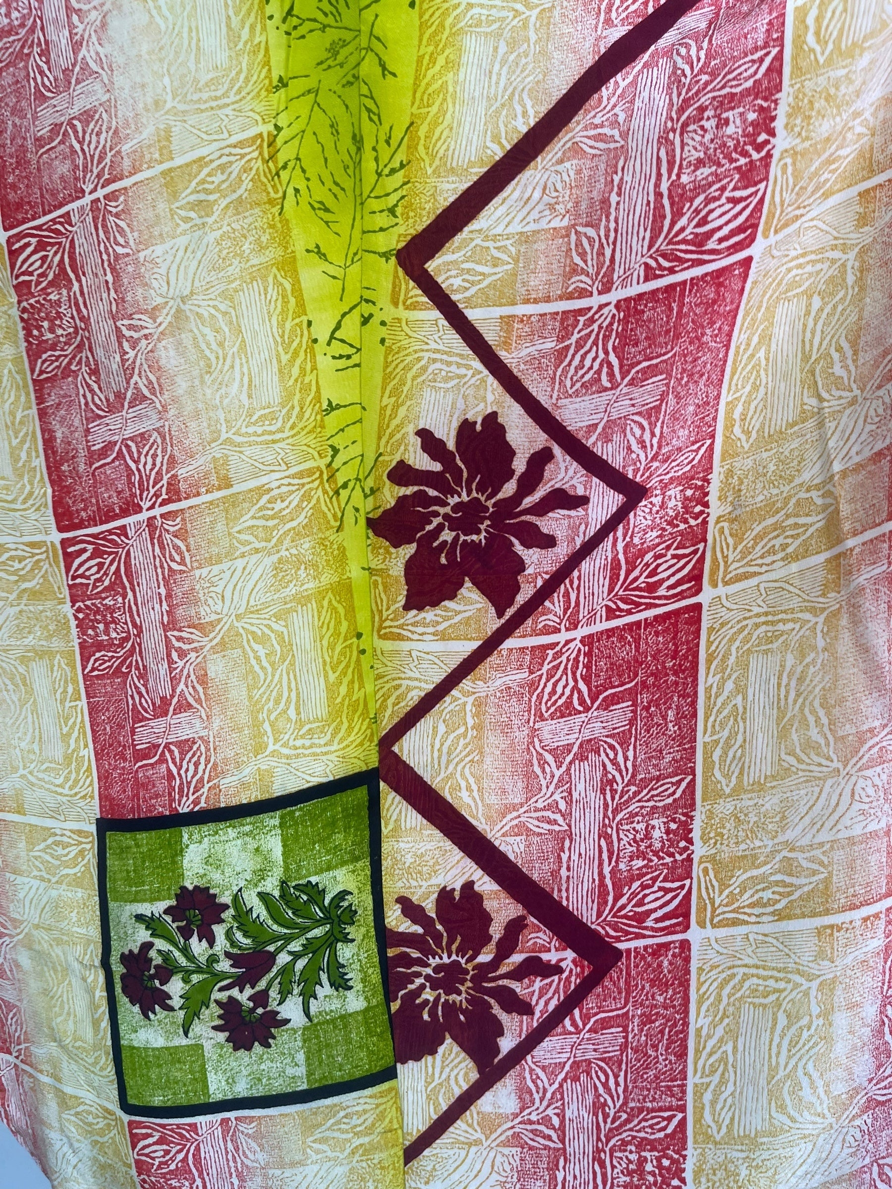 PRC8063 Wabi Sabi Pure Silk Waterfall Top by Wabi Sabi – Handmade ethical Waterfall Top from sariKNOTsari using upcycled silk. Designed in Canada for travel and slow fashion, loved from Toronto to LA to Sydney.