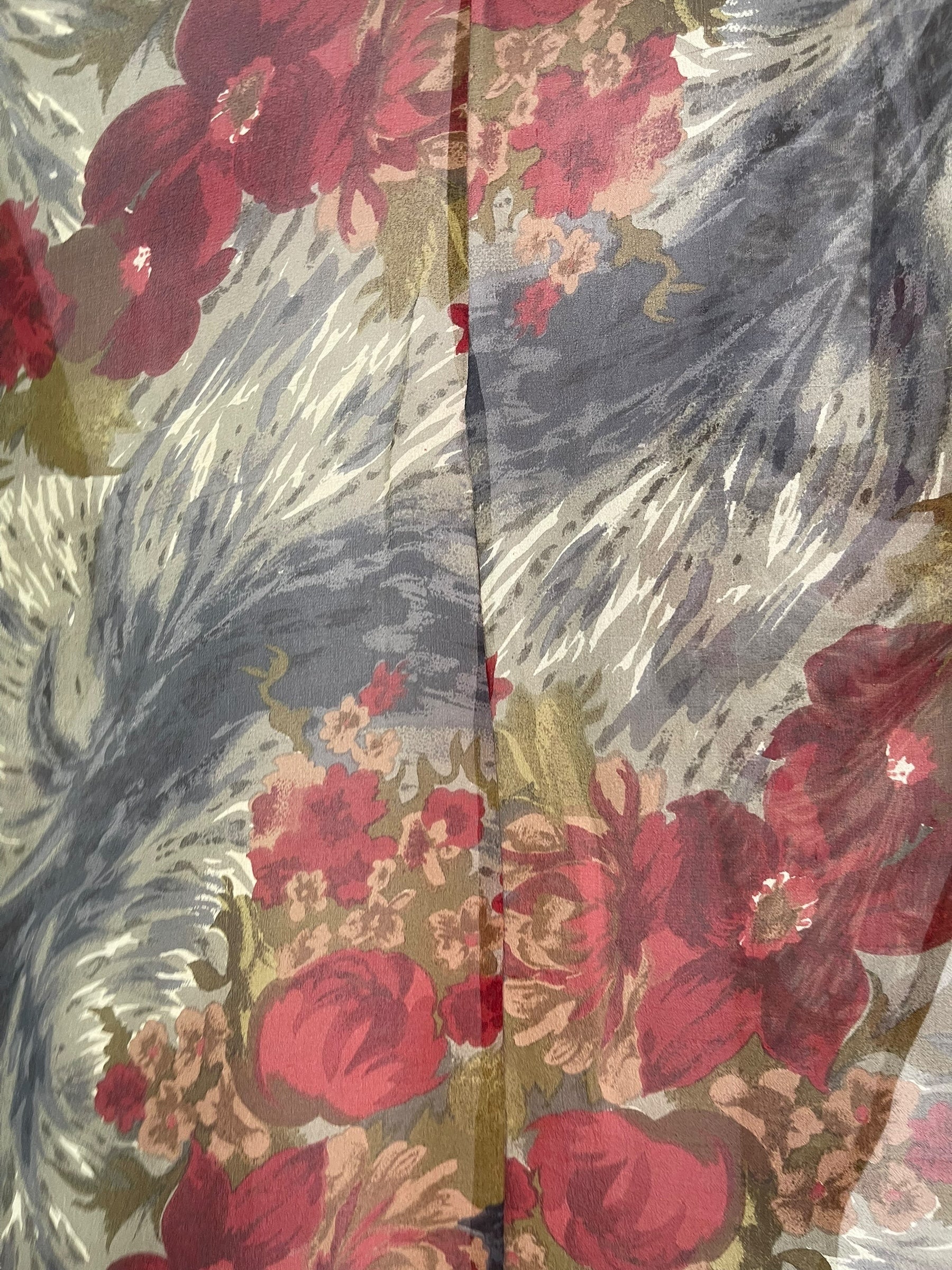 PREVIEW PRG8121 Sheer Wabi Sabi Pure Silk Waterfall Top