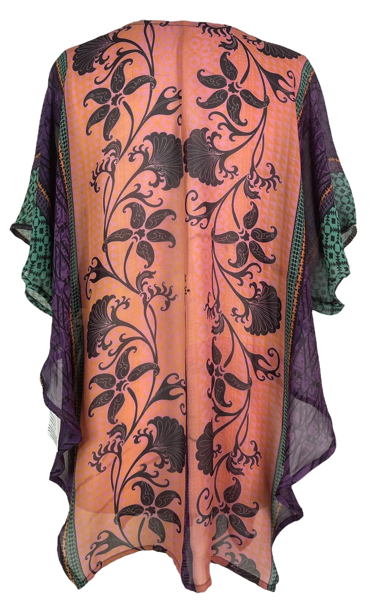 PREVIEW PRG8137 Sheer Wabi Sabi Pure Silk Waterfall Top