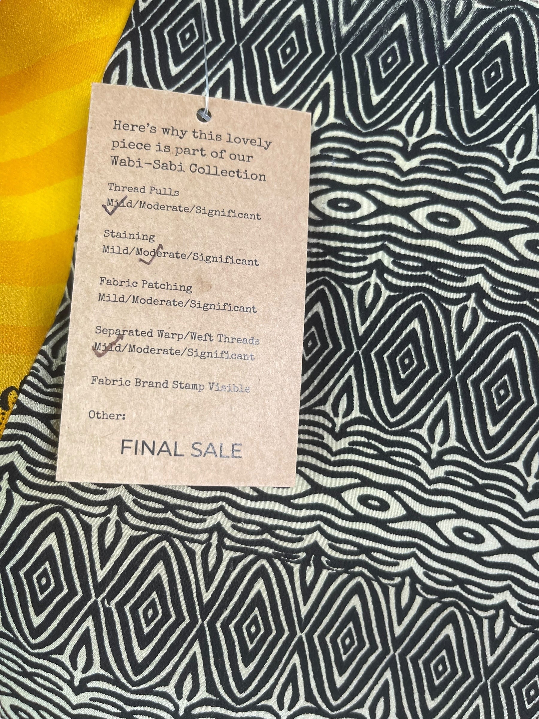 PRC8075 Wabi Sabi Pure Silk Waterfall Top