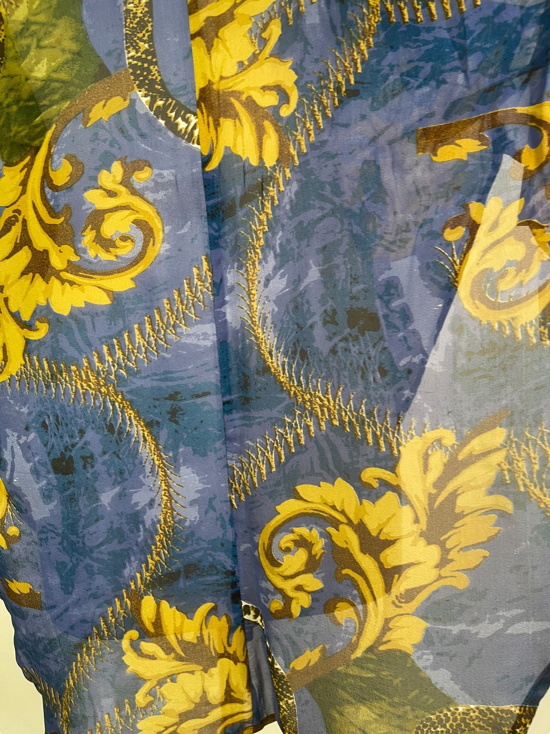 PRG7592 Sheer Wabi Sabi Pure Silk Waterfall Top