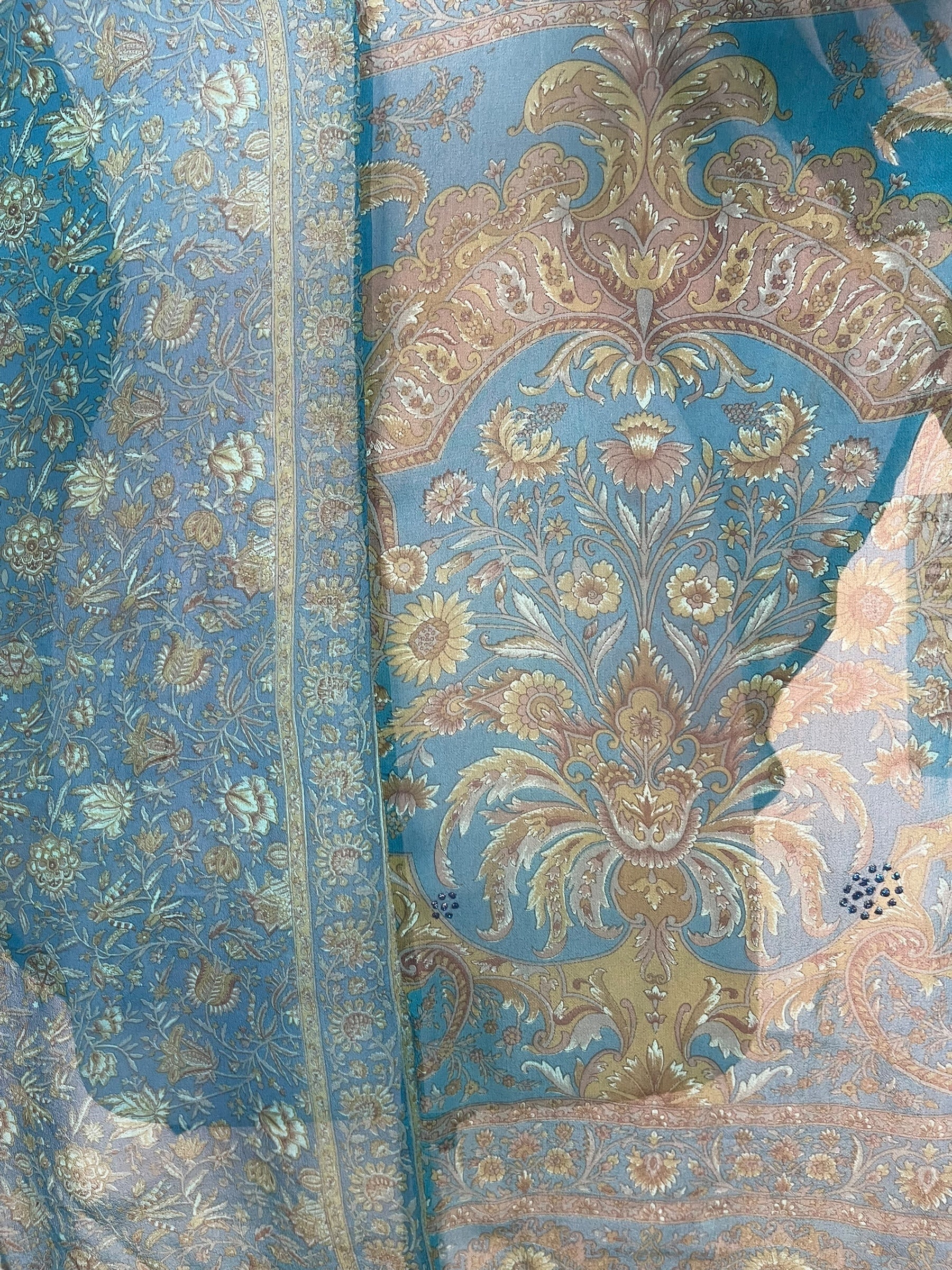 PREVIEW PRG8102 Sheer Wabi Sabi Pure Silk Waterfall Top