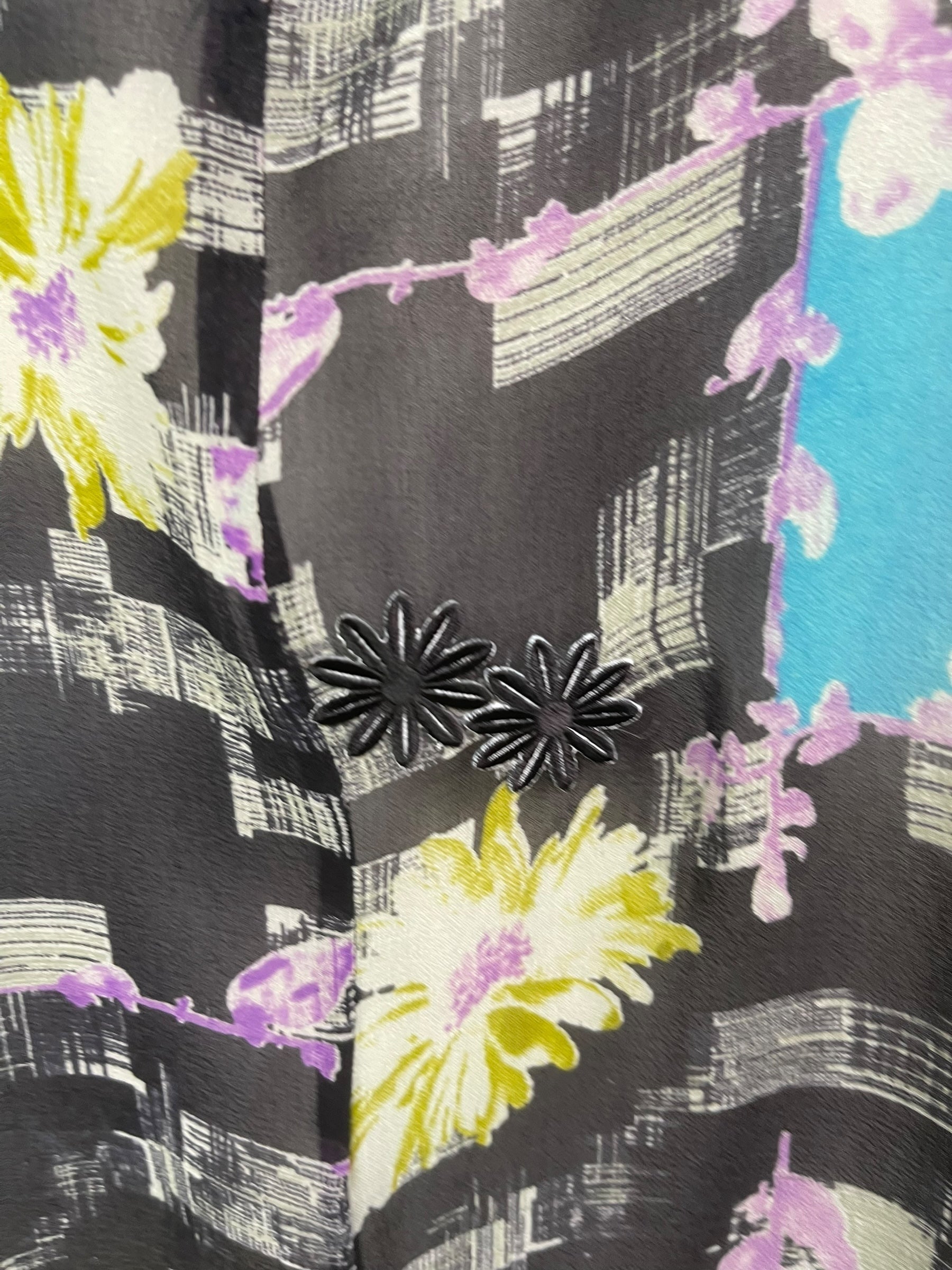 PRG8114 Sheer Wabi Sabi Pure Silk Waterfall Top