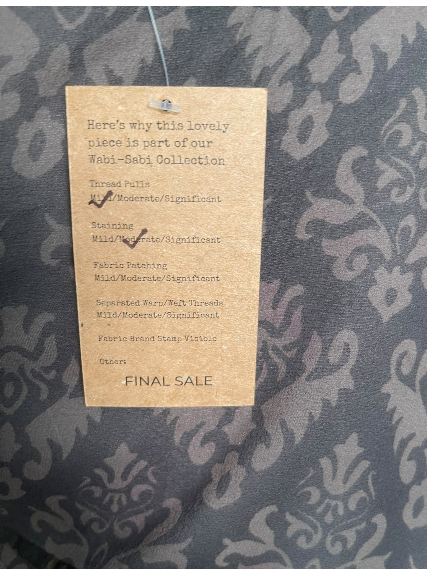 Releases Sunday at 8pm EST PRG8931 Wabi Sabi Pure Silk Versatile Vest