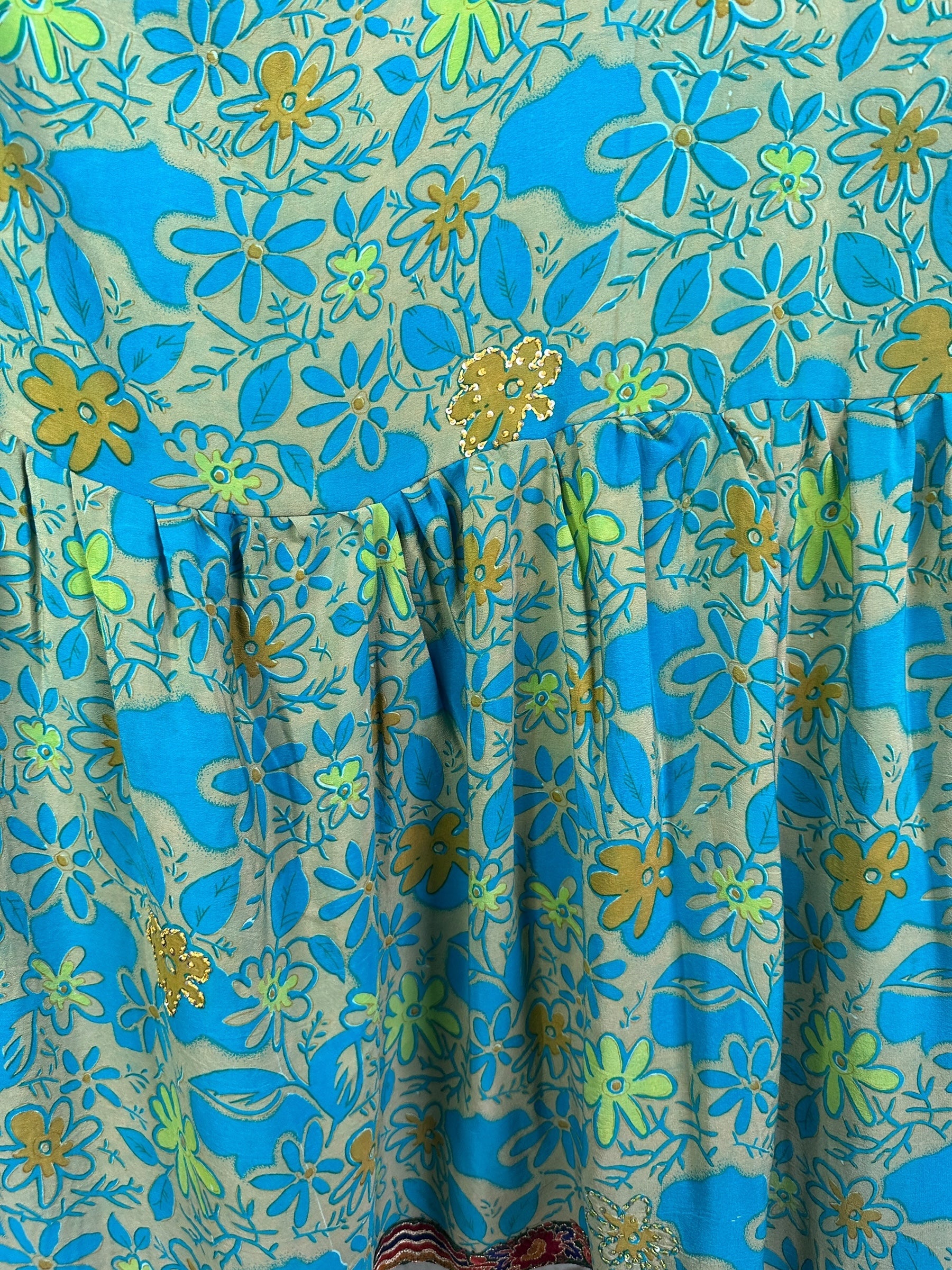 PRC8398 Wabi Sabi Pure Silk Boxy Babydoll Dress