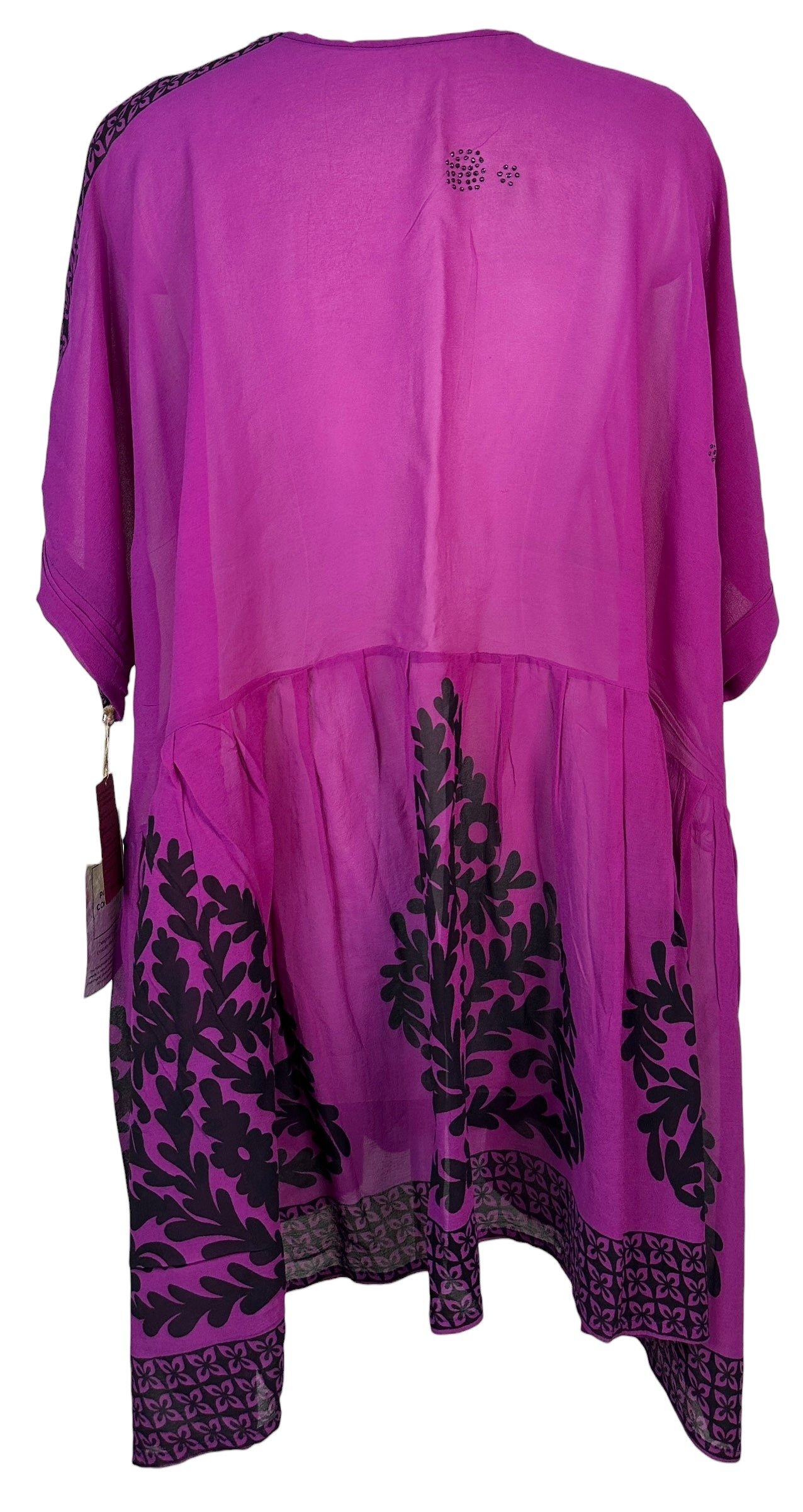 PREVIEW PRG8423 Sheer  Wabi Sabi Pure Silk Boxy Babydoll Dress