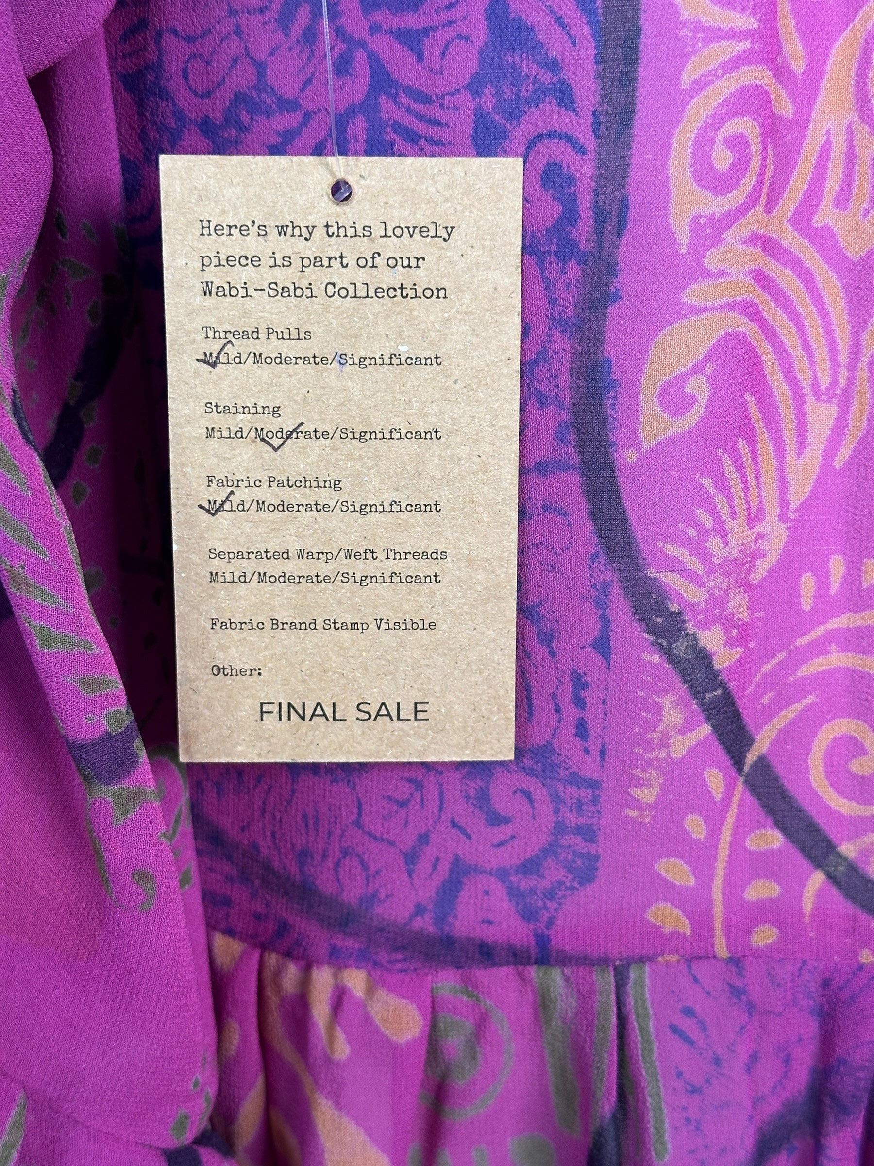 PRG8428 Sheer Wabi Sabi Pure Silk Boxy Babydoll Dress