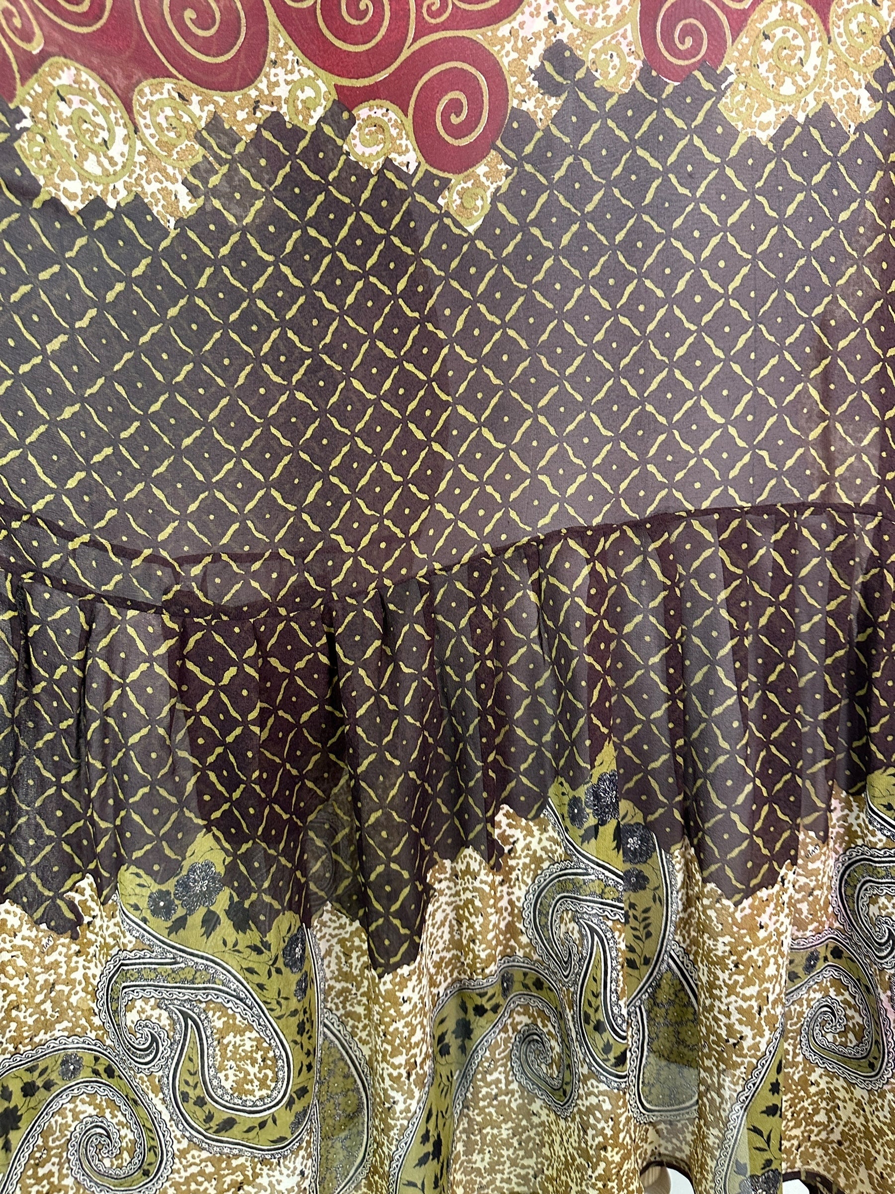 PREVIEW PRG8409 Sheer Wabi Sabi Pure Silk Boxy Babydoll Dress by FEBRUARY2026 – Handmade ethical Boxy Babydoll Dress from sariKNOTsari using upcycled silk. Designed in Canada for travel and slow fashion, loved from Toronto to LA to Sydney.