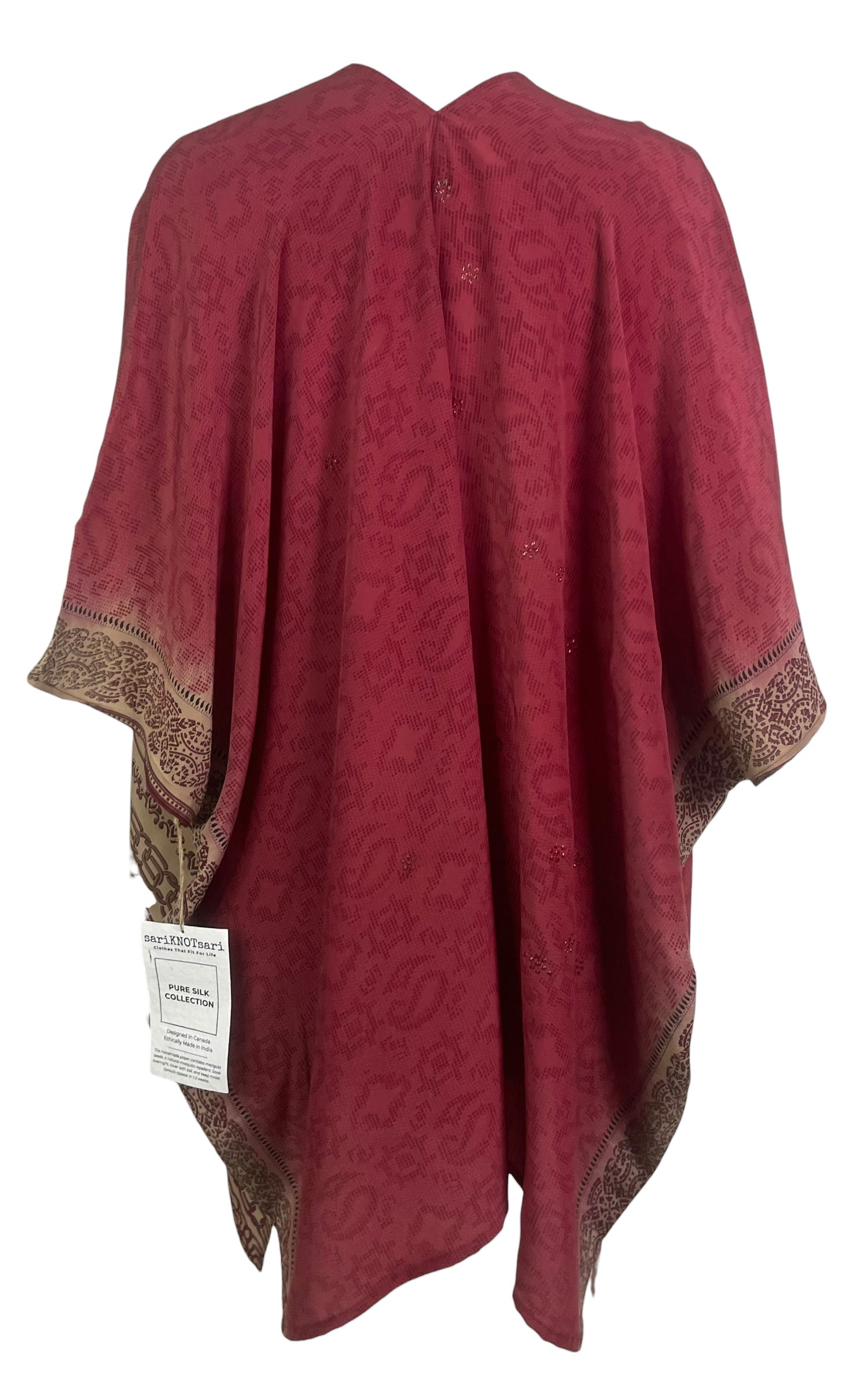 PRC8966 Avatar Pure Silk Cardigan