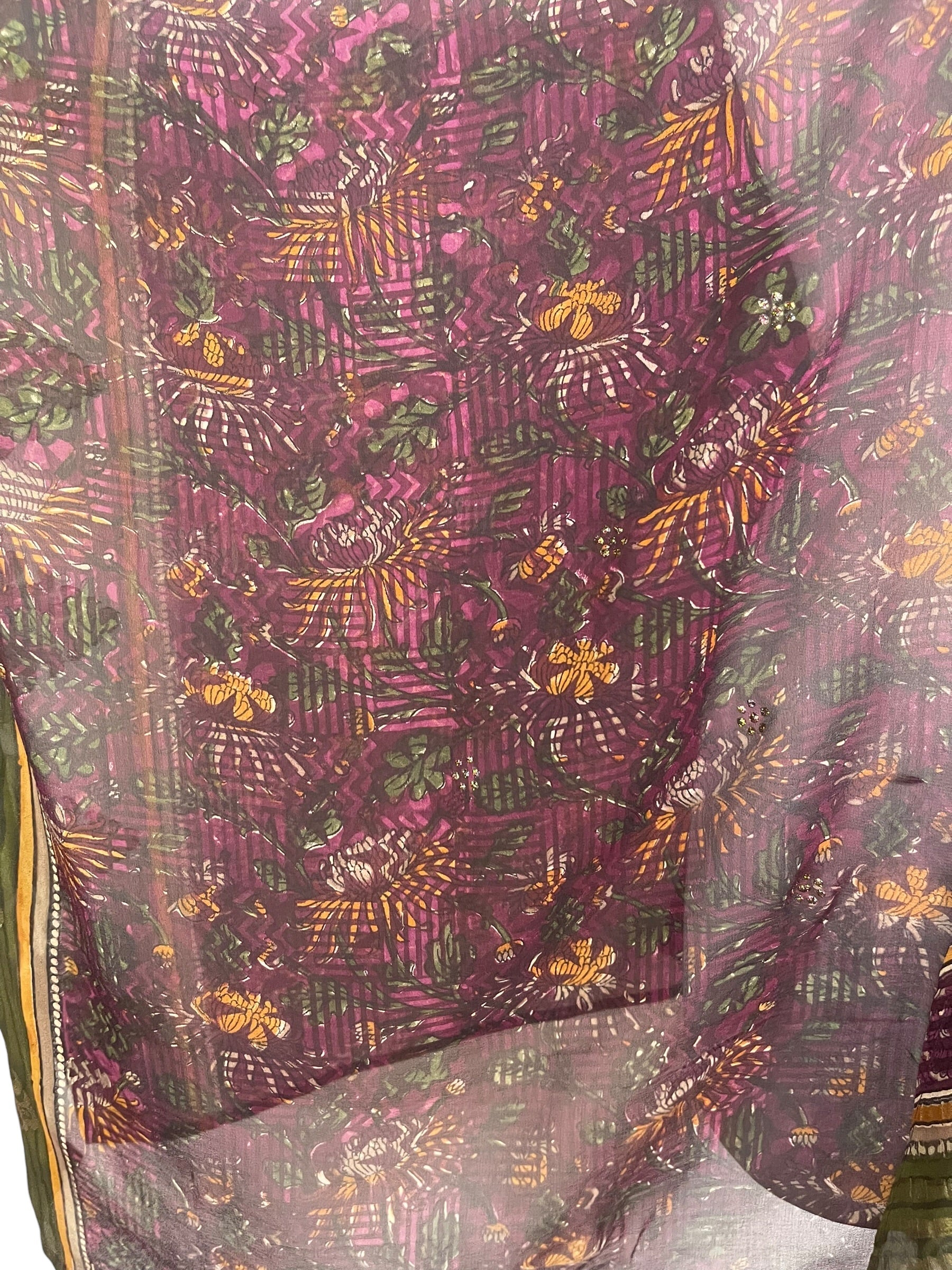 PRG9035 Sheer Wabi Sabi Pure Silk Cardigan