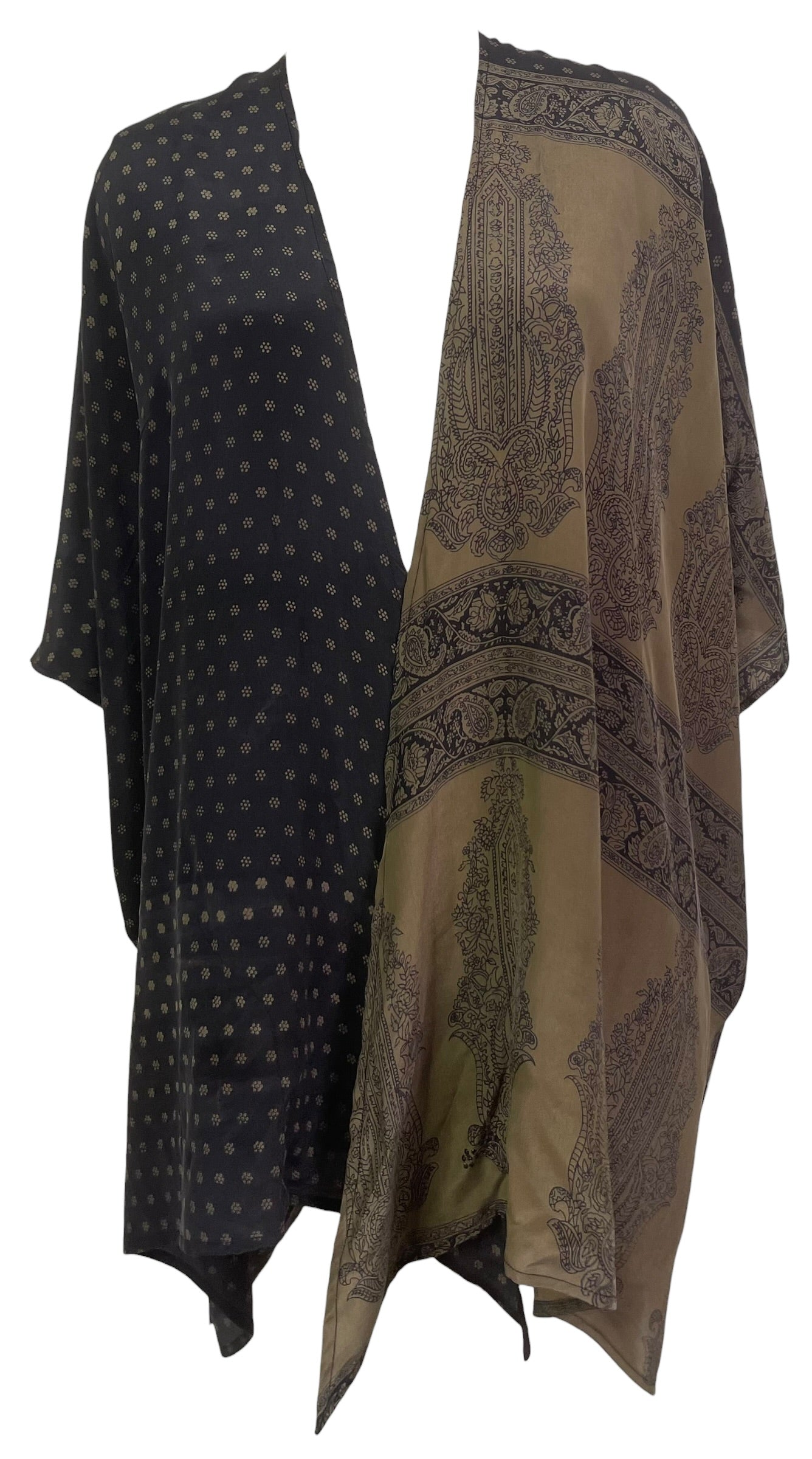 PRC8970 Wabi Sabi Pure Silk Cardigan