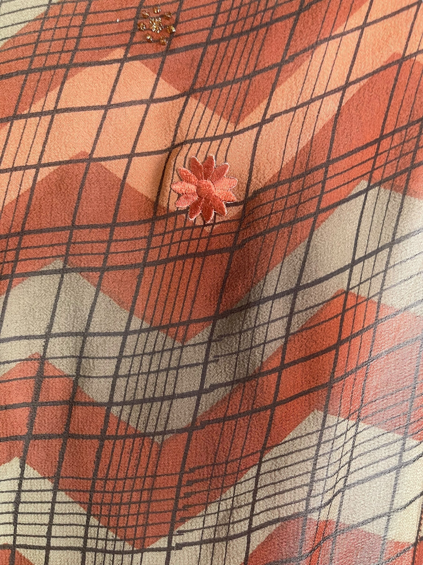 PRG8117 Sheer Avatar Pure Silk Cardigan