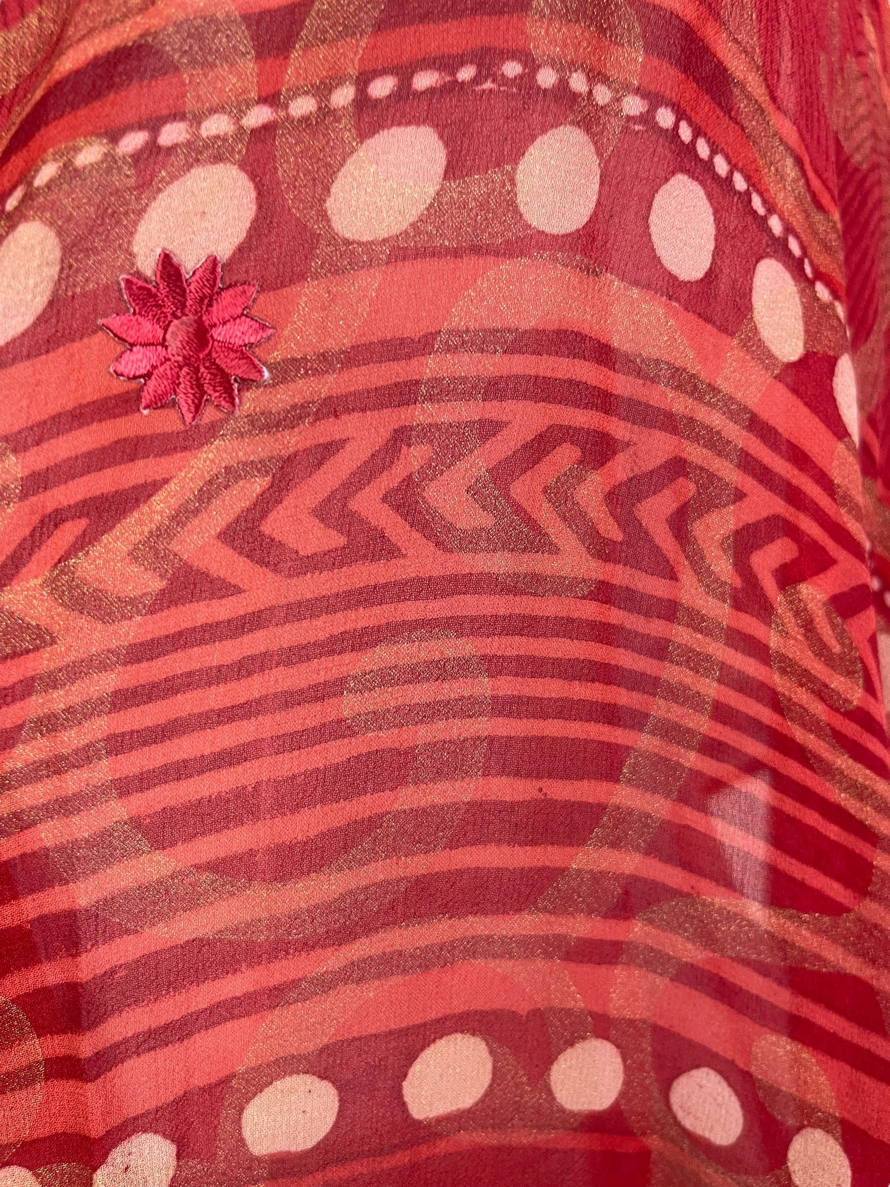 PRG8146 Sheer Avatar Pure Silk Cardigan