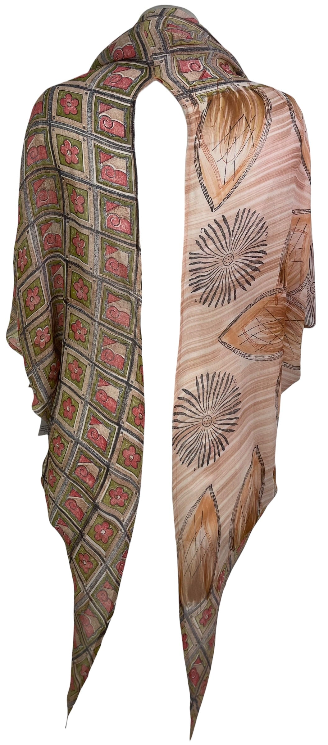 PRG9034 Sheer Wabi Sabi Pure Silk Cardigan