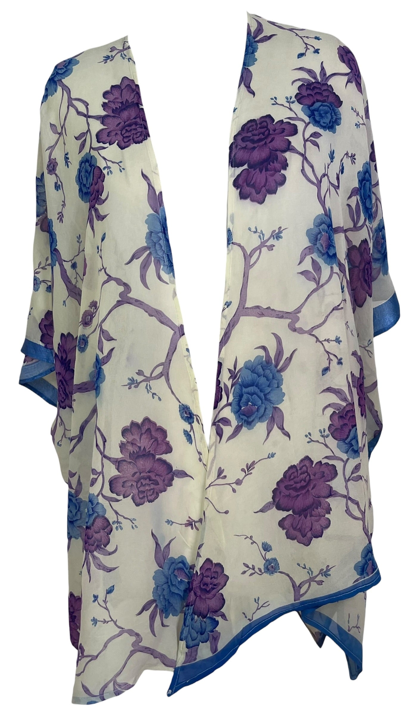 PRG9039 Sheer Wabi Sabi Pure Silk Cardigan