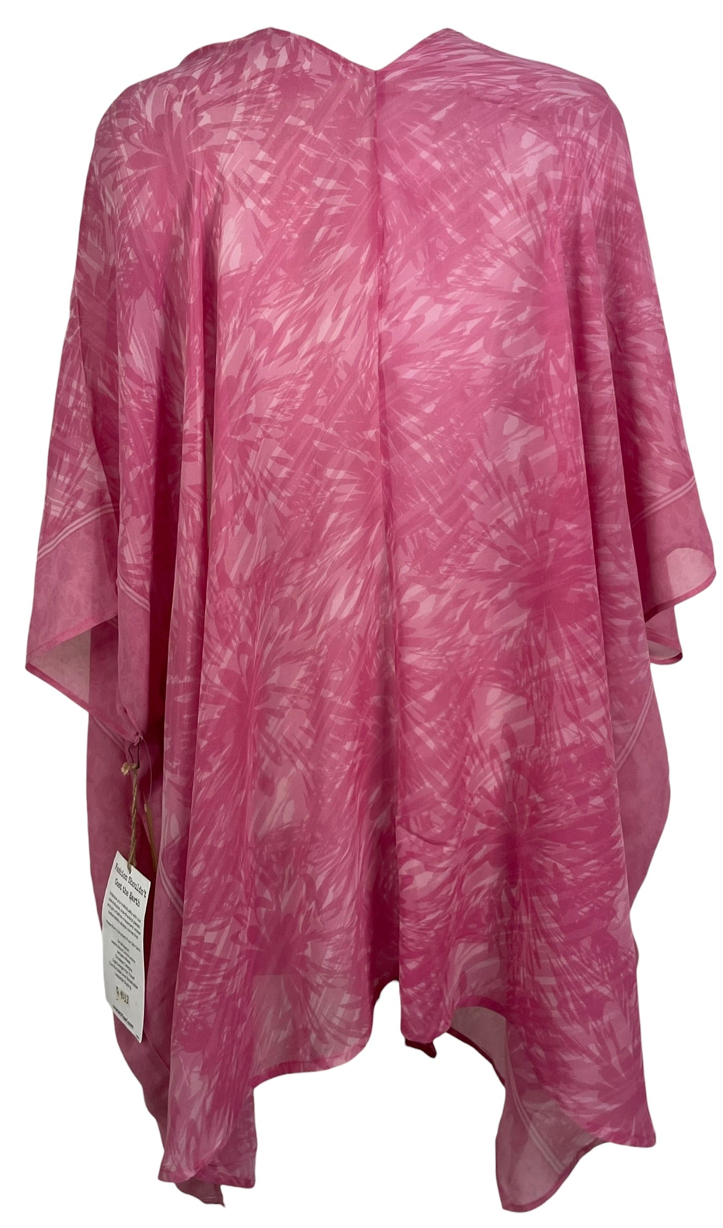 PRG9033 Sheer Wabi Sabi Pure Silk Cardigan