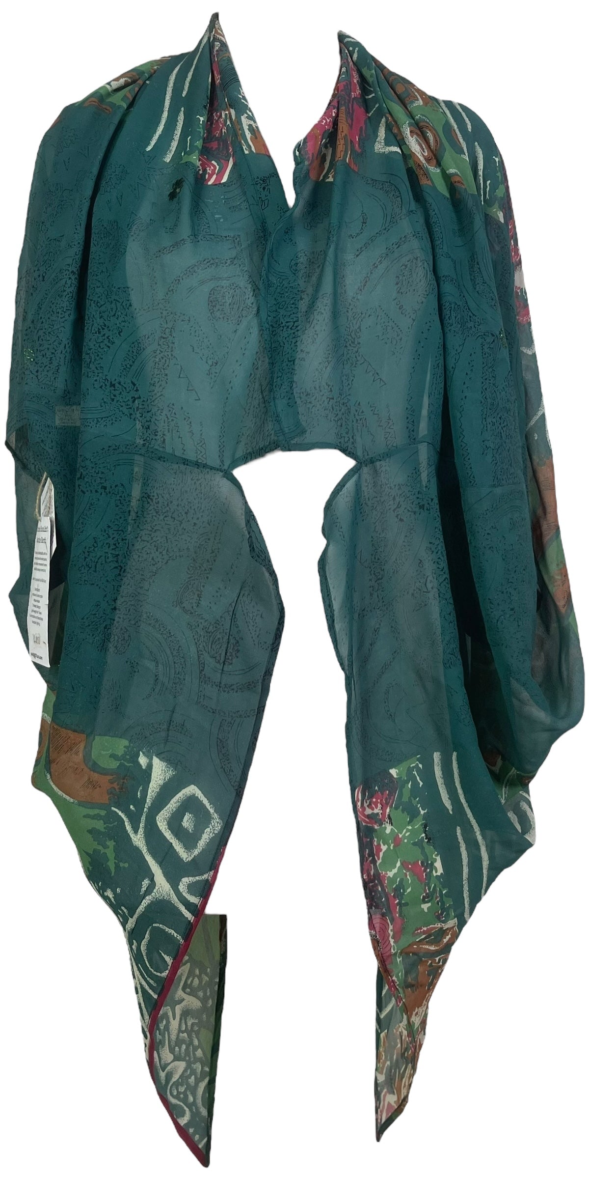 PRG8153 Sheer Avatar Pure Silk Cardigan