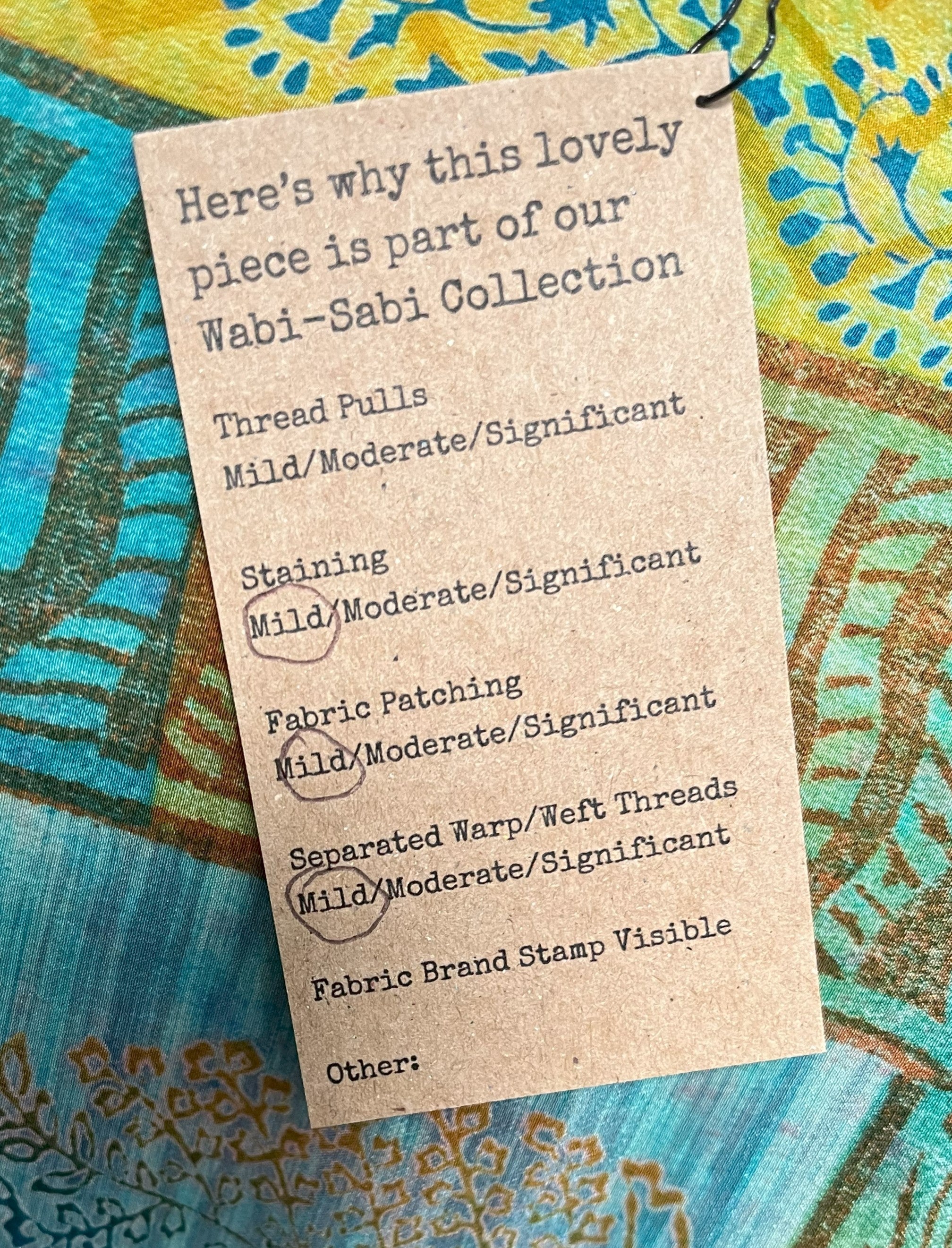 PRC6837 Wabi Sabi Pure Silk Self Pocket Tunic Dress