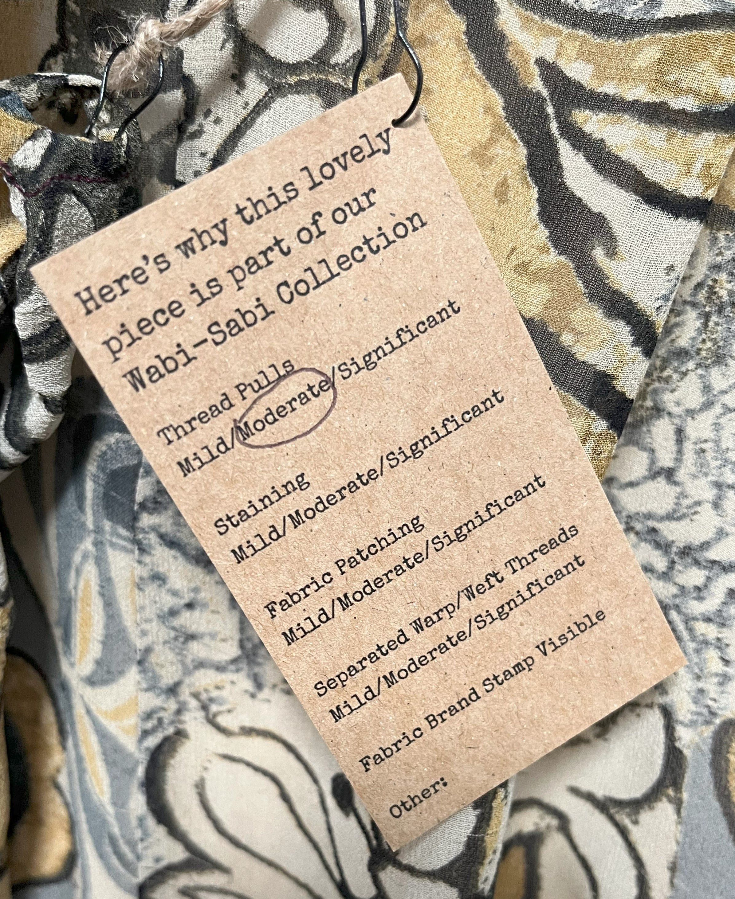 PRG7040 Sheer Wabi Sabi Pure Silk Waterfall Top