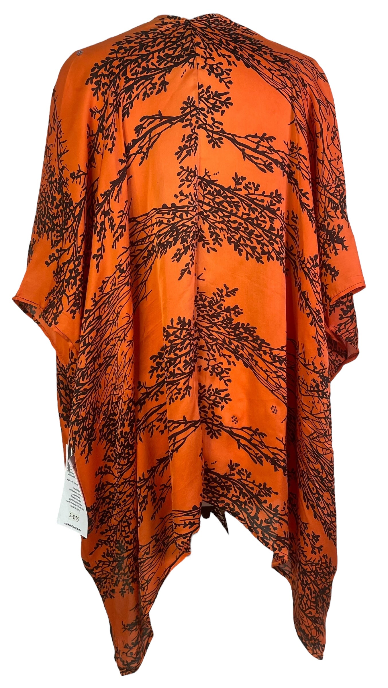 PRS8155 Avatar Pure Silk Satin Cardigan