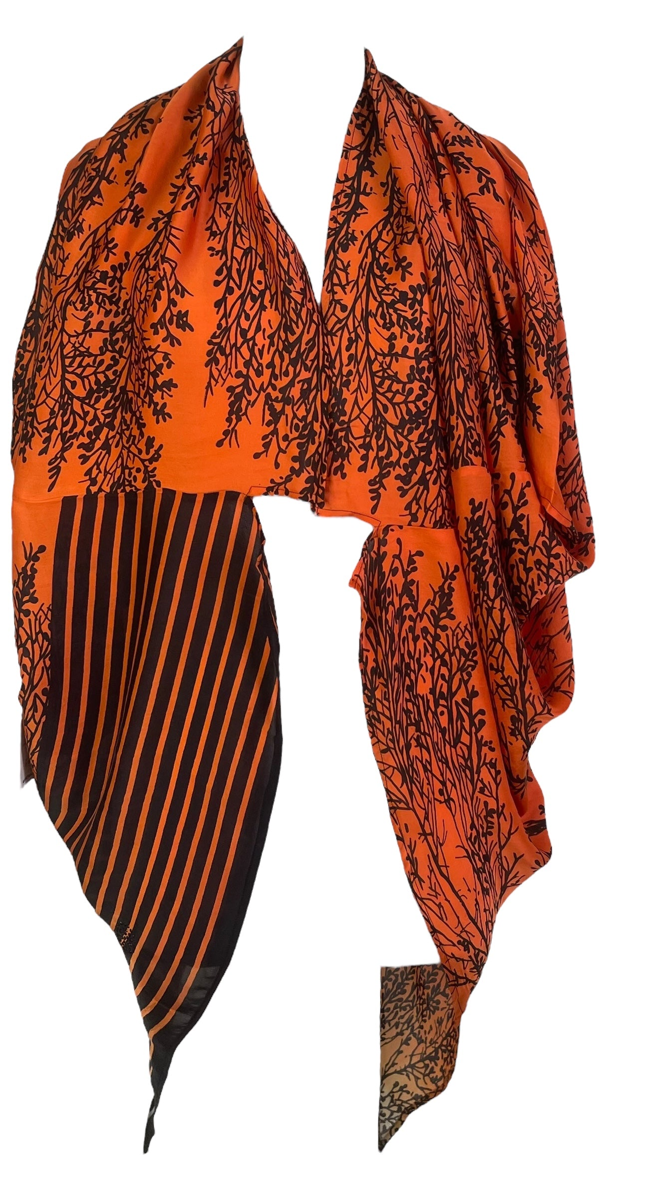 PRS8155 Avatar Pure Silk Satin Cardigan