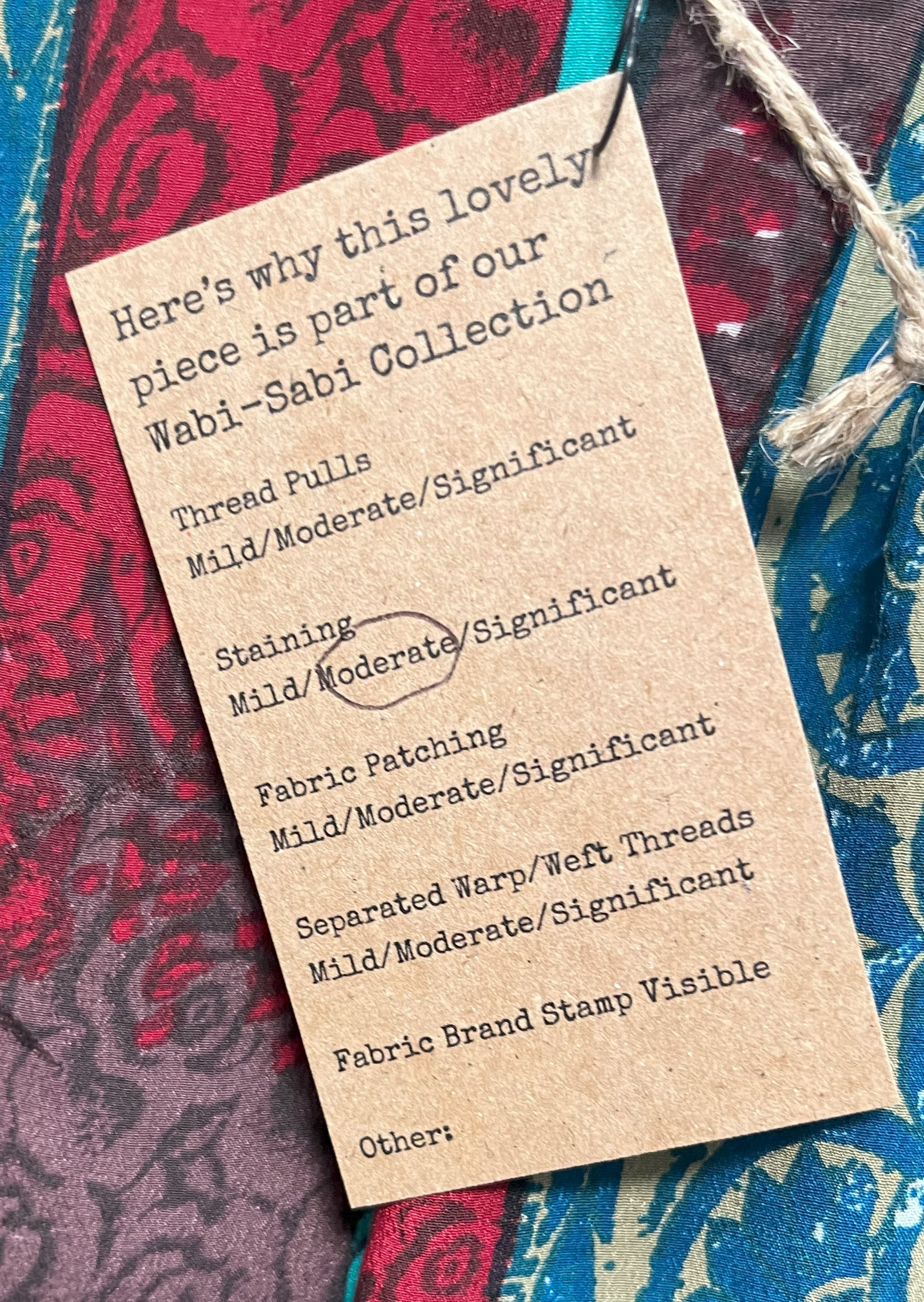 PRC6981 Wabi Sabi Pure Silk Waterfall Top