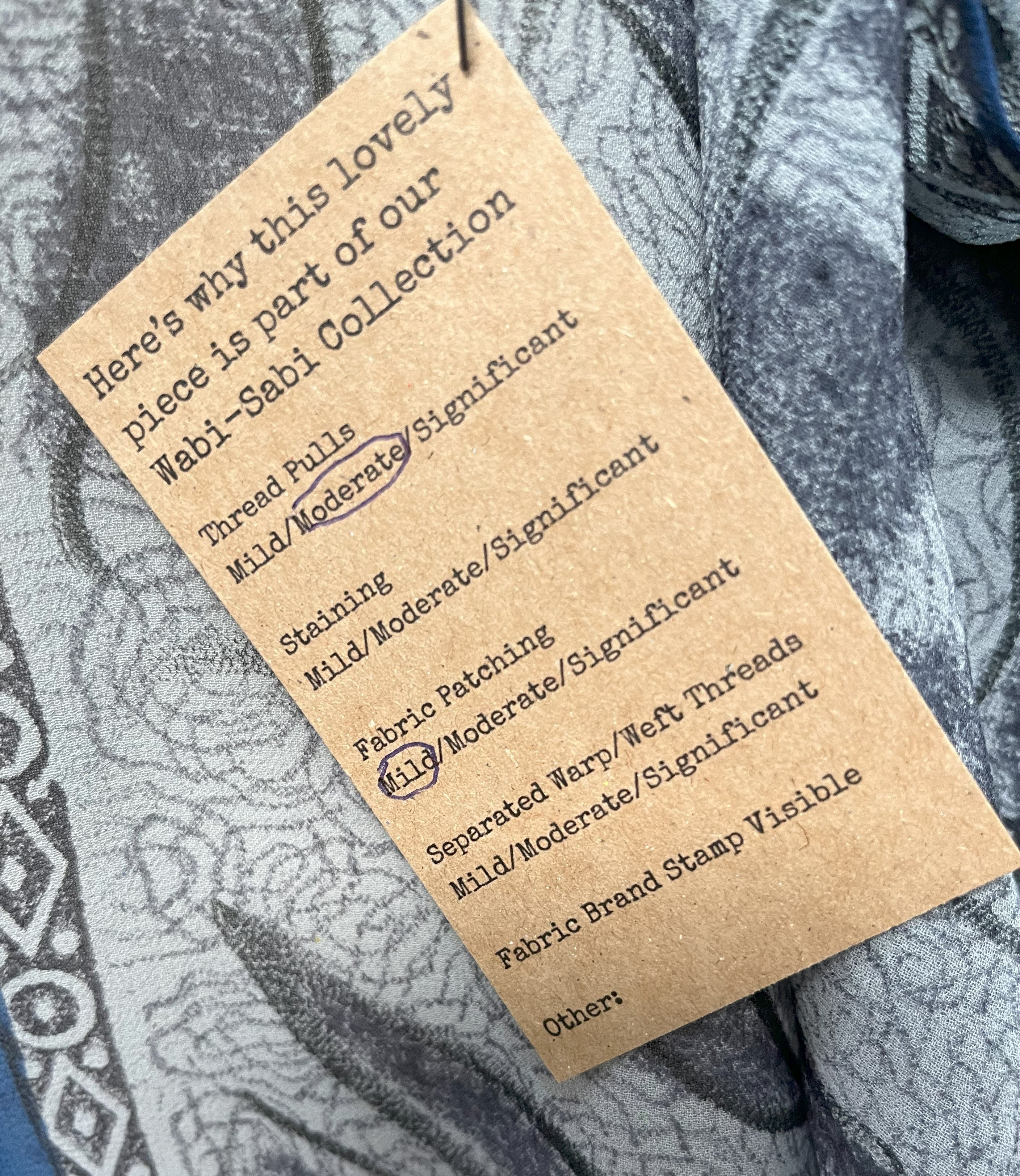 PRG7576 Sheer Wabi Sabi Pure Silk Waterfall Top