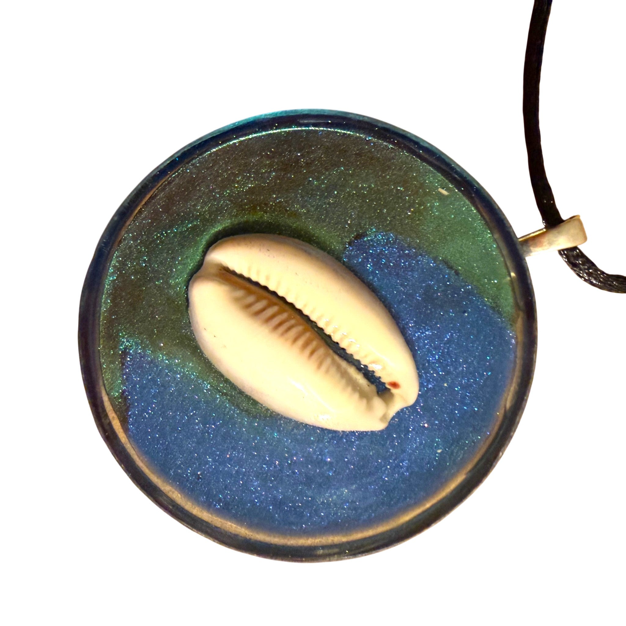 Cowrie Shell Beach Pendant