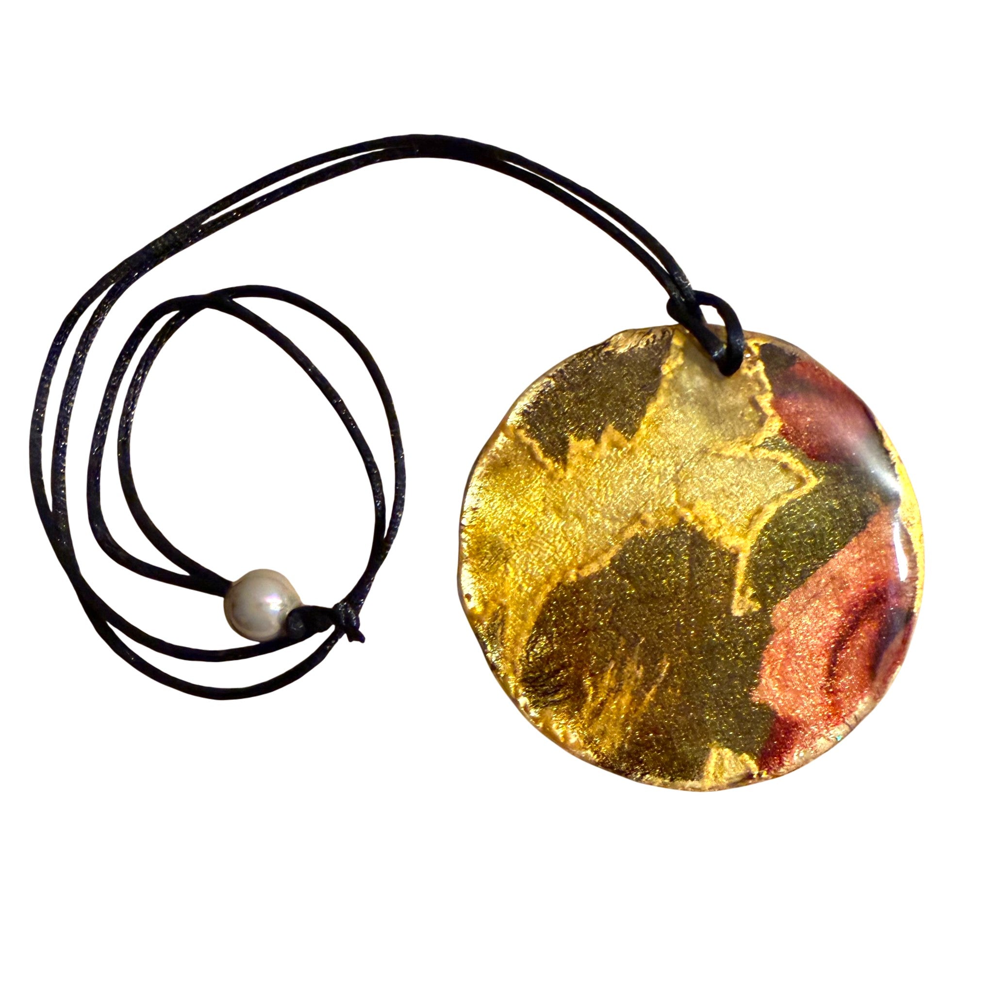 Autumn Leaves in the Sun Pendant