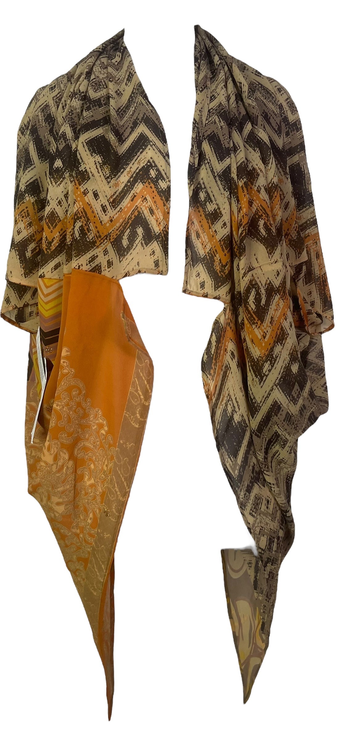 PRG8142 Sheer Avatar Pure Silk Cardigan