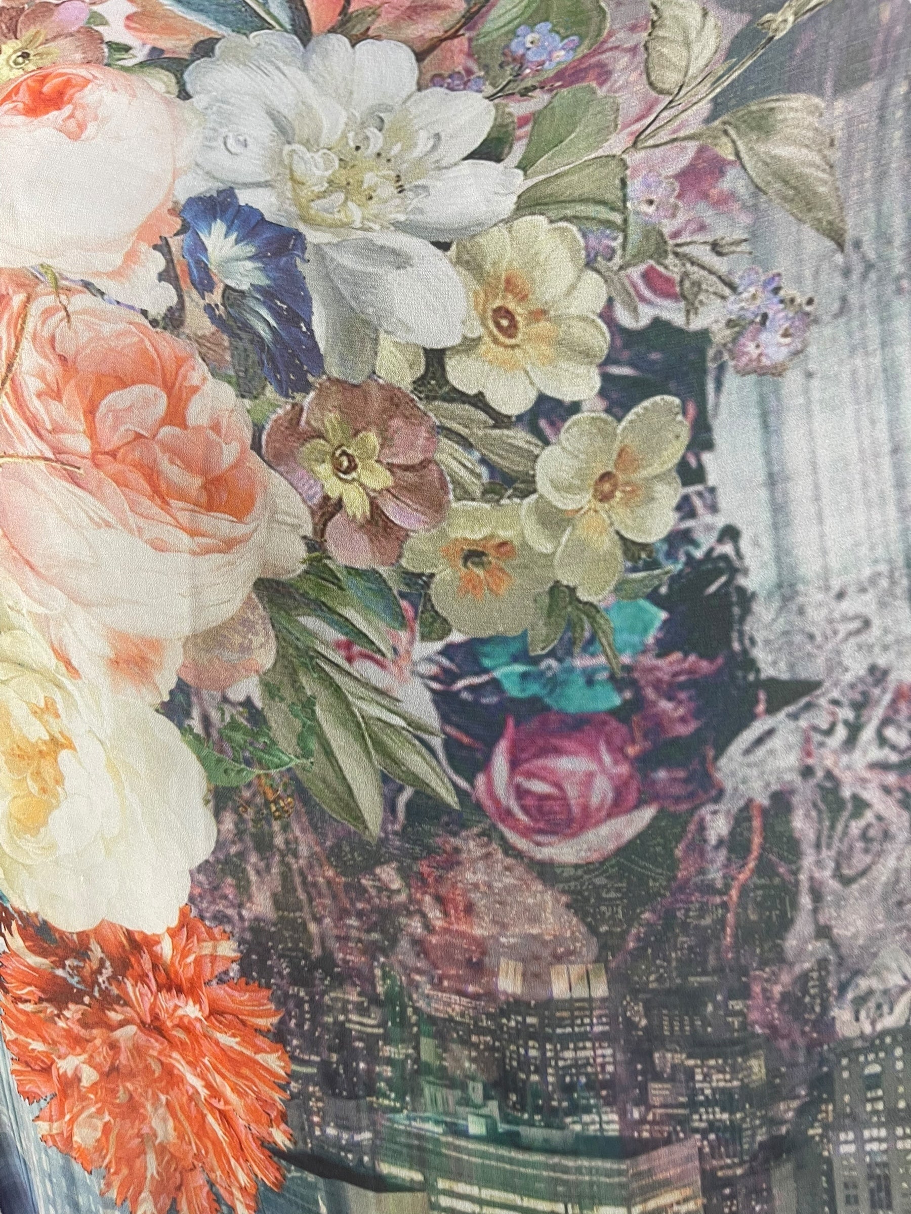 PREVIEW PRG8143 Sheer Avatar Pure Silk Cardigan by FEBRUARY2026 – Handmade ethical Cardigan from sariKNOTsari using upcycled silk. Designed in Canada for travel and slow fashion, loved from Toronto to LA to Sydney.