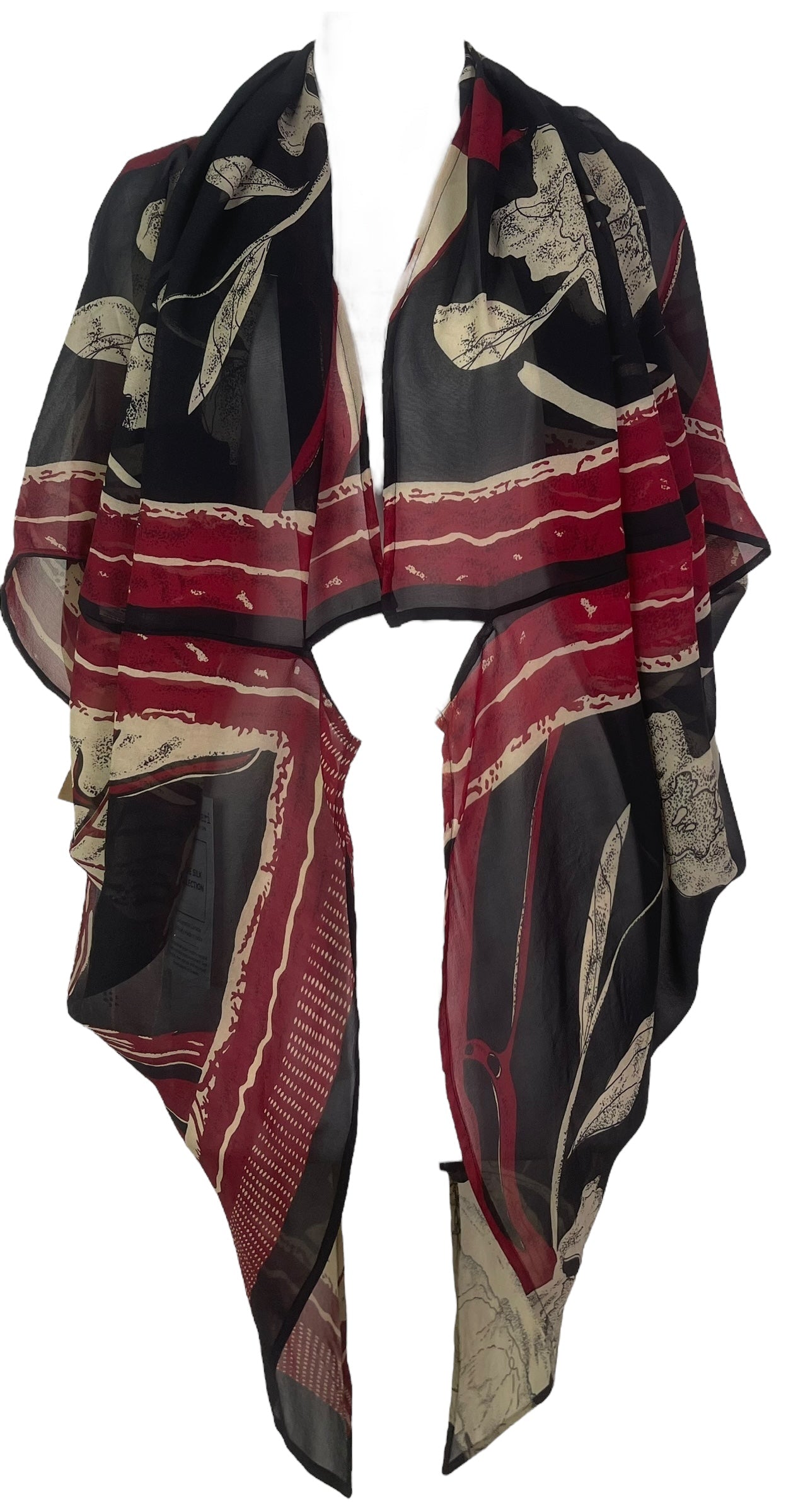 PREVIEW PRG8103 Sheer Wabi Sabi Pure Silk Cardigan