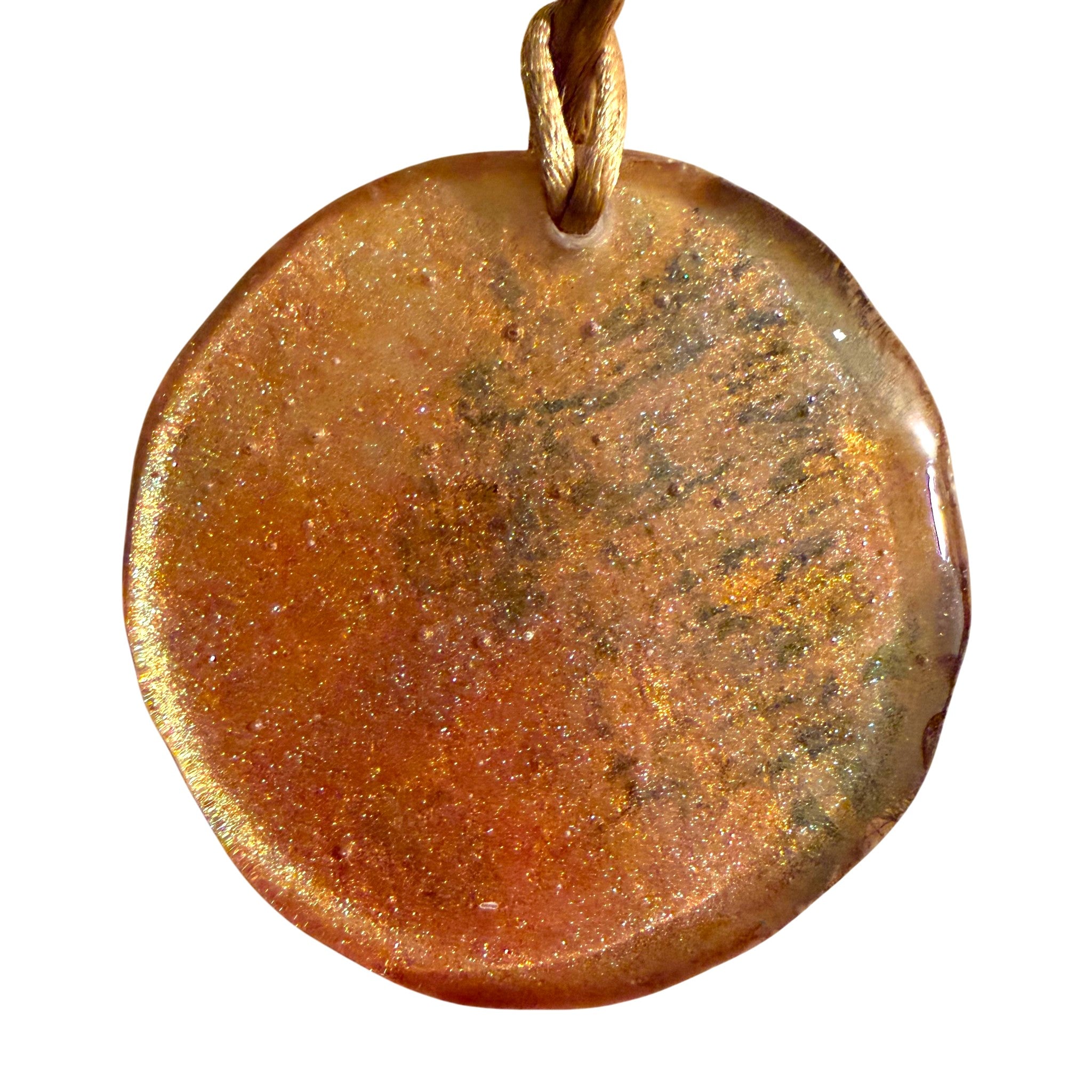 "Roses in Gold" Pendant