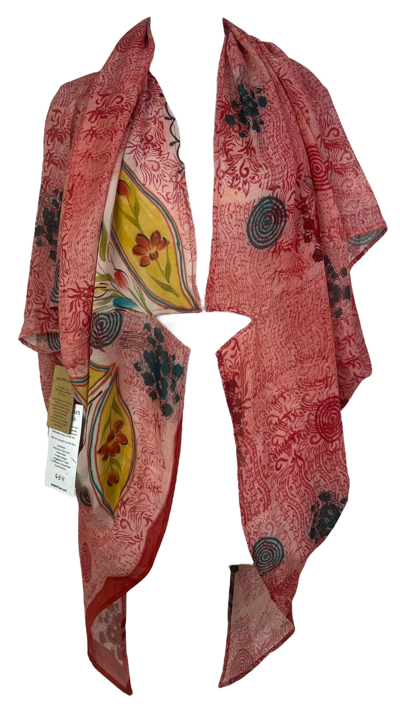 PREVIEW PRG8116 Sheer Wabi Sabi Pure Silk Cardigan