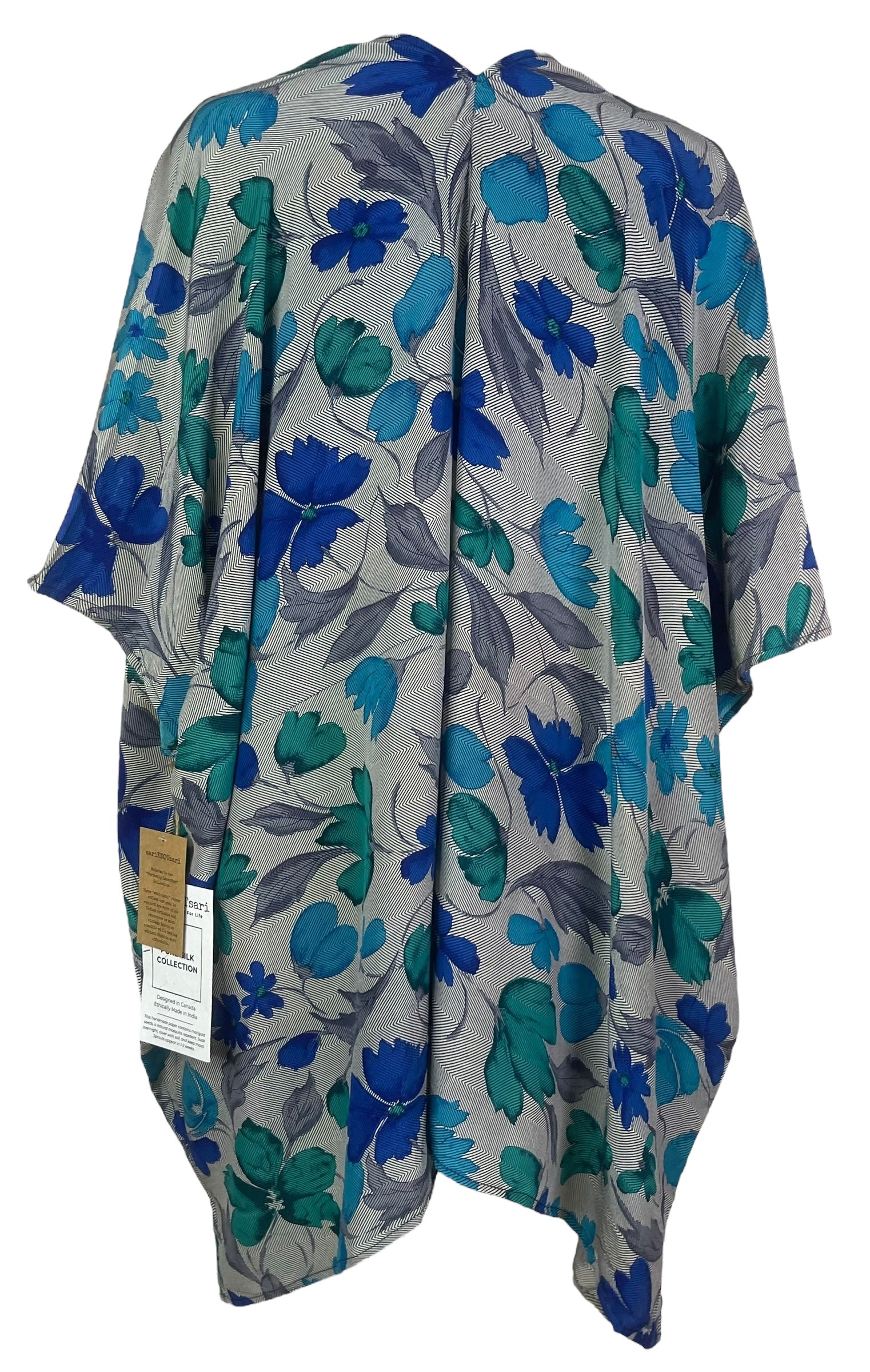 PRC8083 Wabi Sabi Pure Silk Cardigan