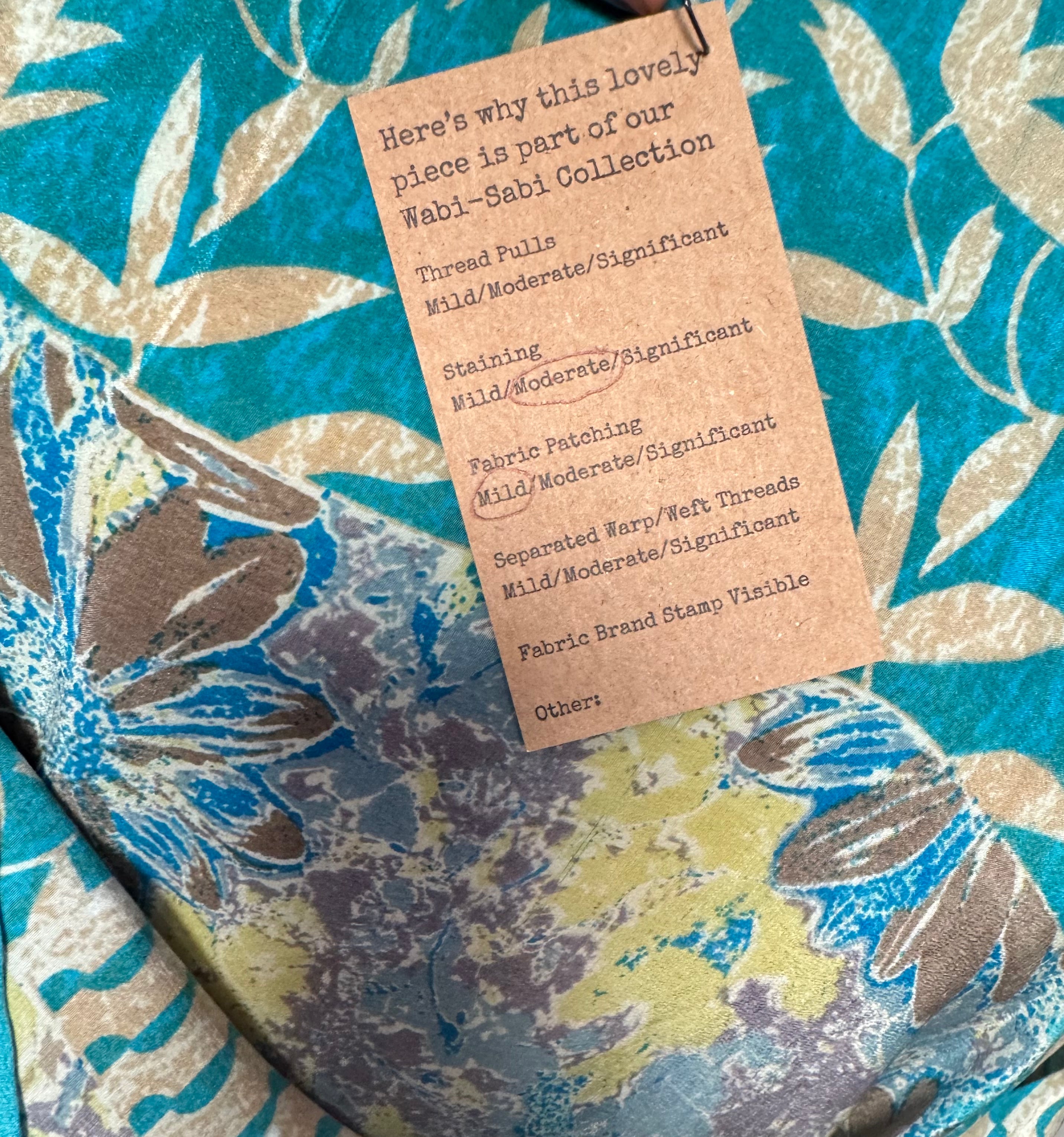 PRC6988 Wabi Sabi Pure Silk Capelet Poncho