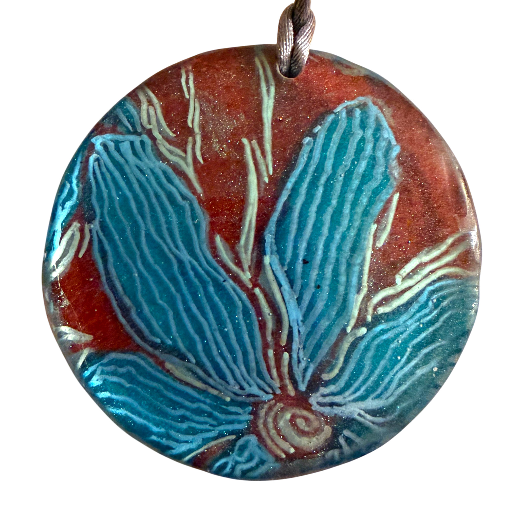Delicate Flower Petals Pendant
