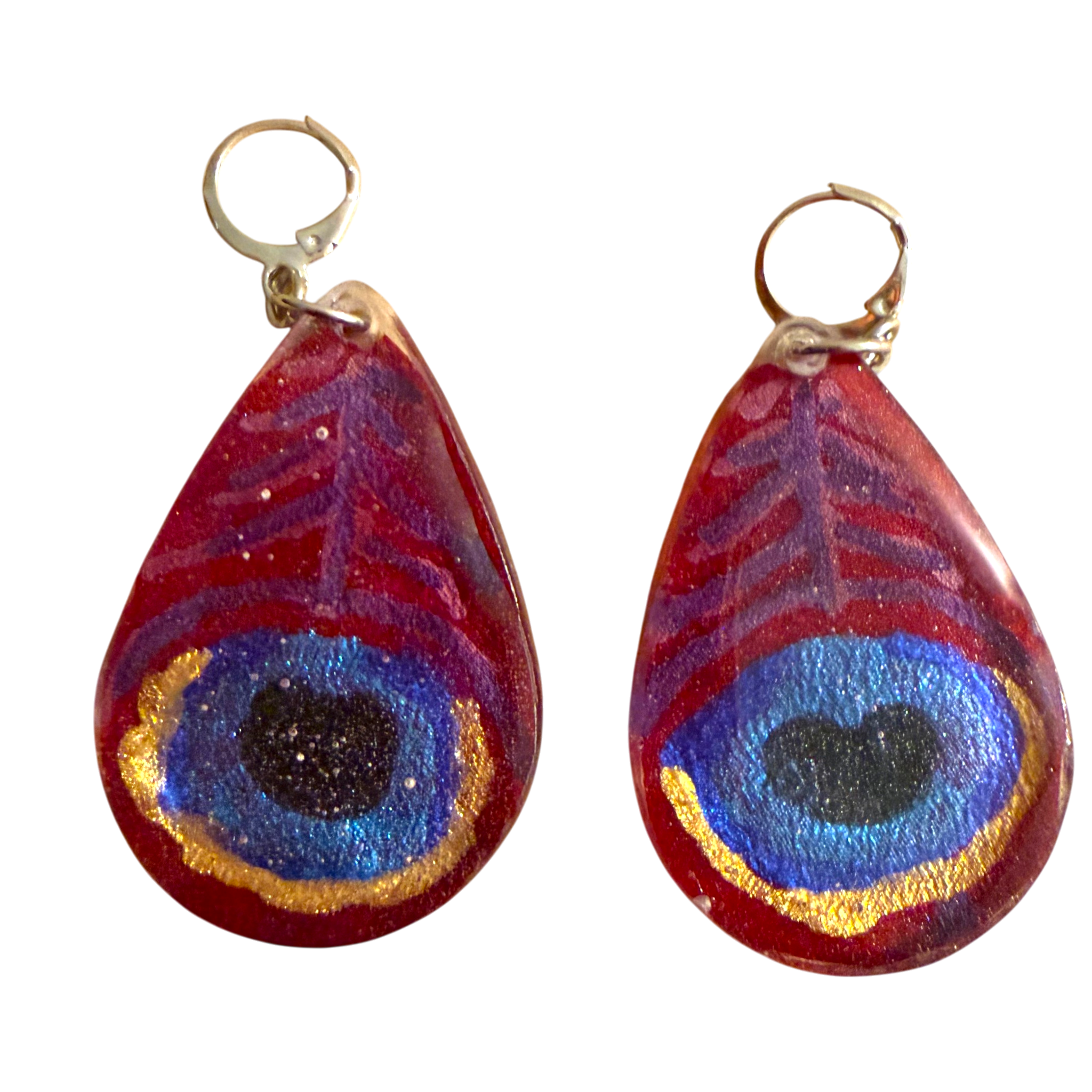 Miles Peacock Earrings