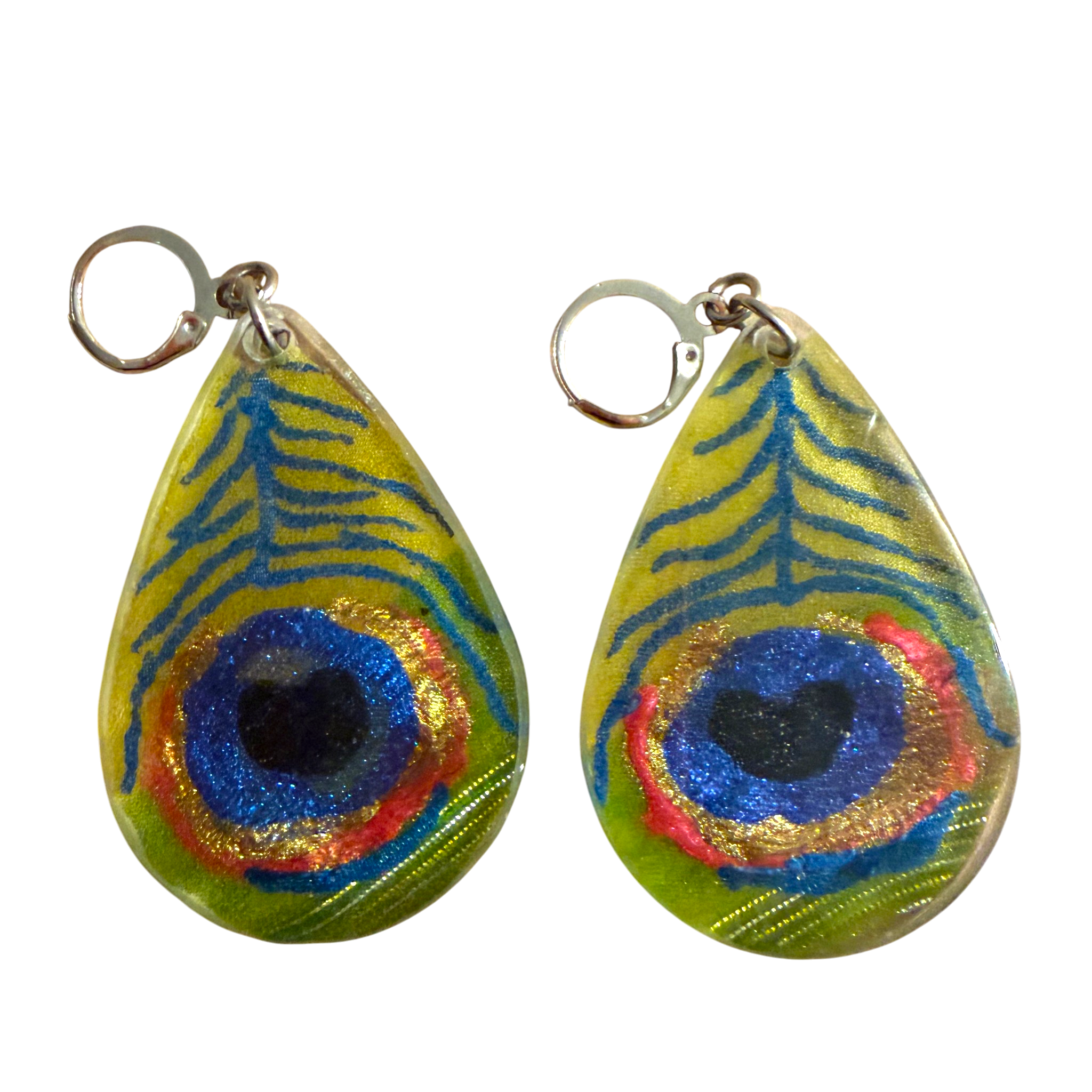 Lewis Peacock Earrings