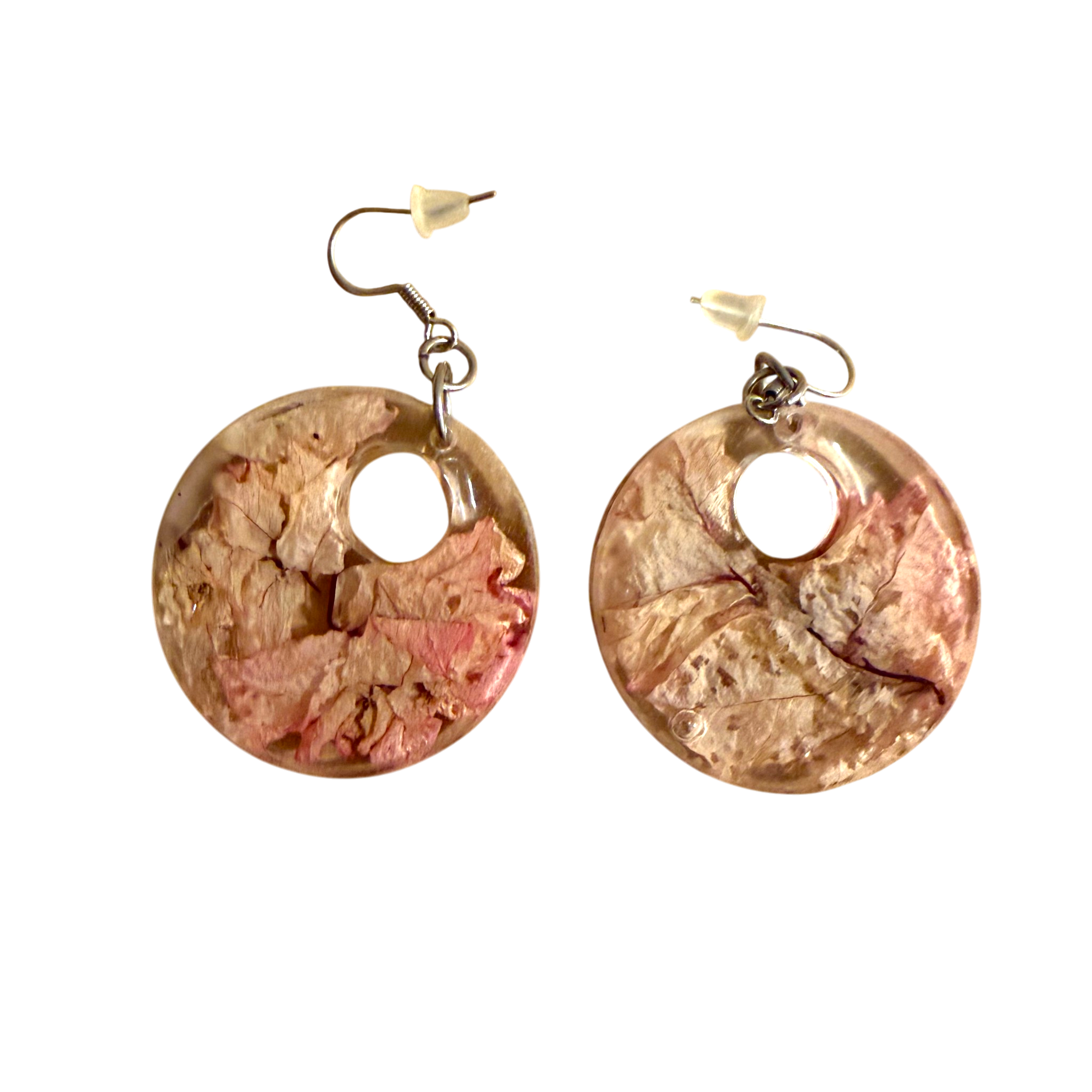 Pink Bougainvillea Earrings