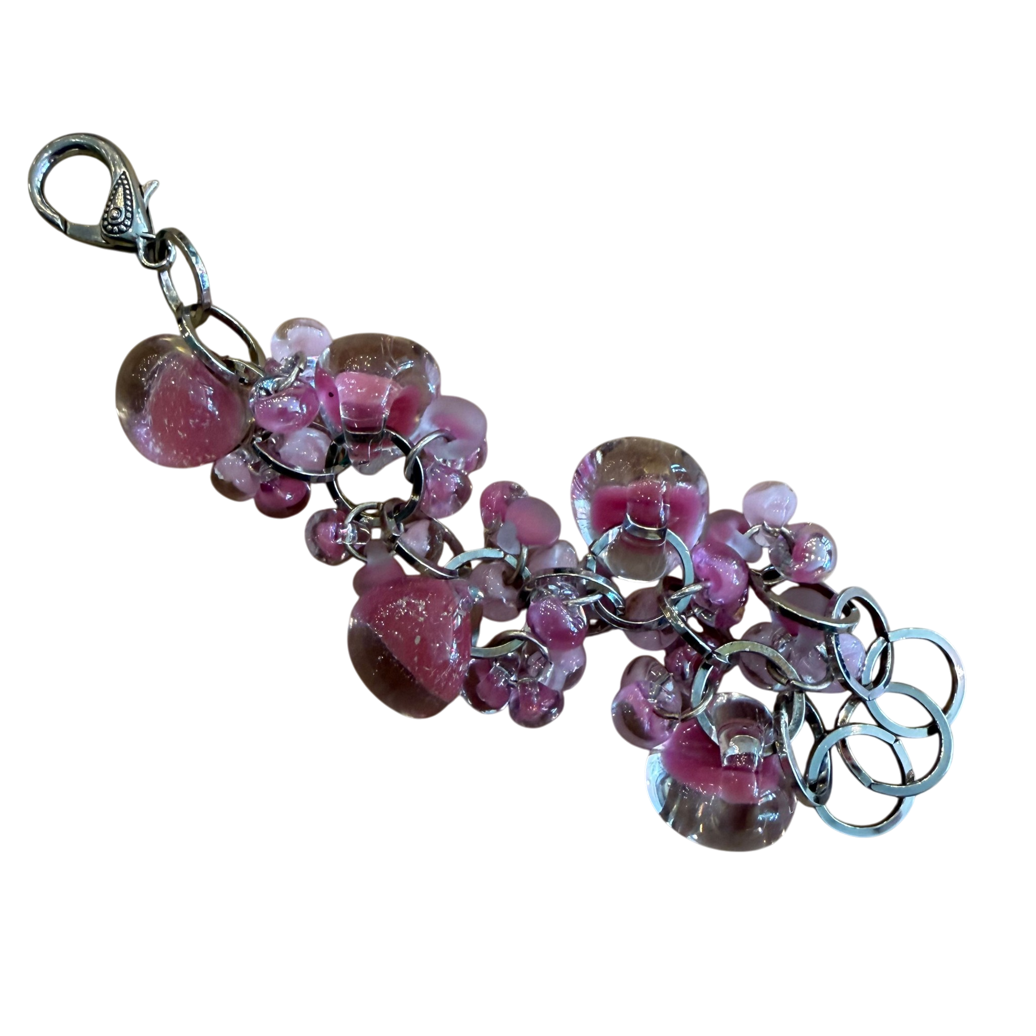 Candy Floss Glass Bracelet