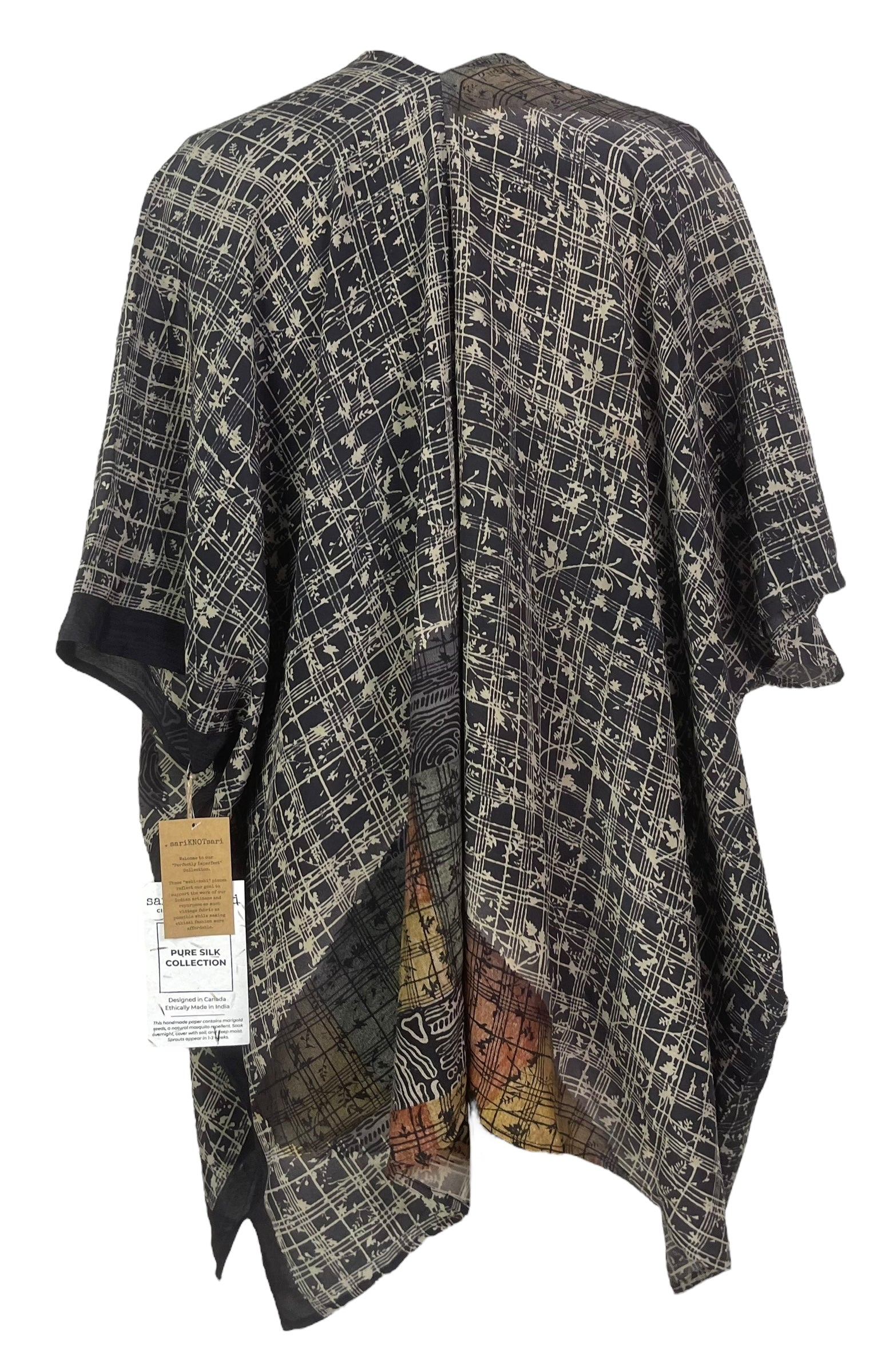 PREVIEW PRC8074 Wabi Sabi Pure Silk Cardigan