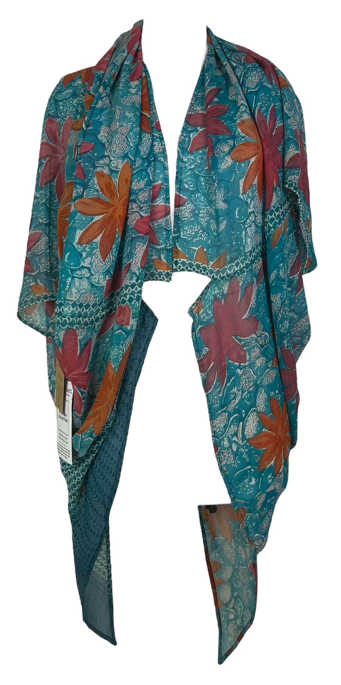 PREVIEW PRG8111 Sheer Wabi Sabi Pure Silk Cardigan