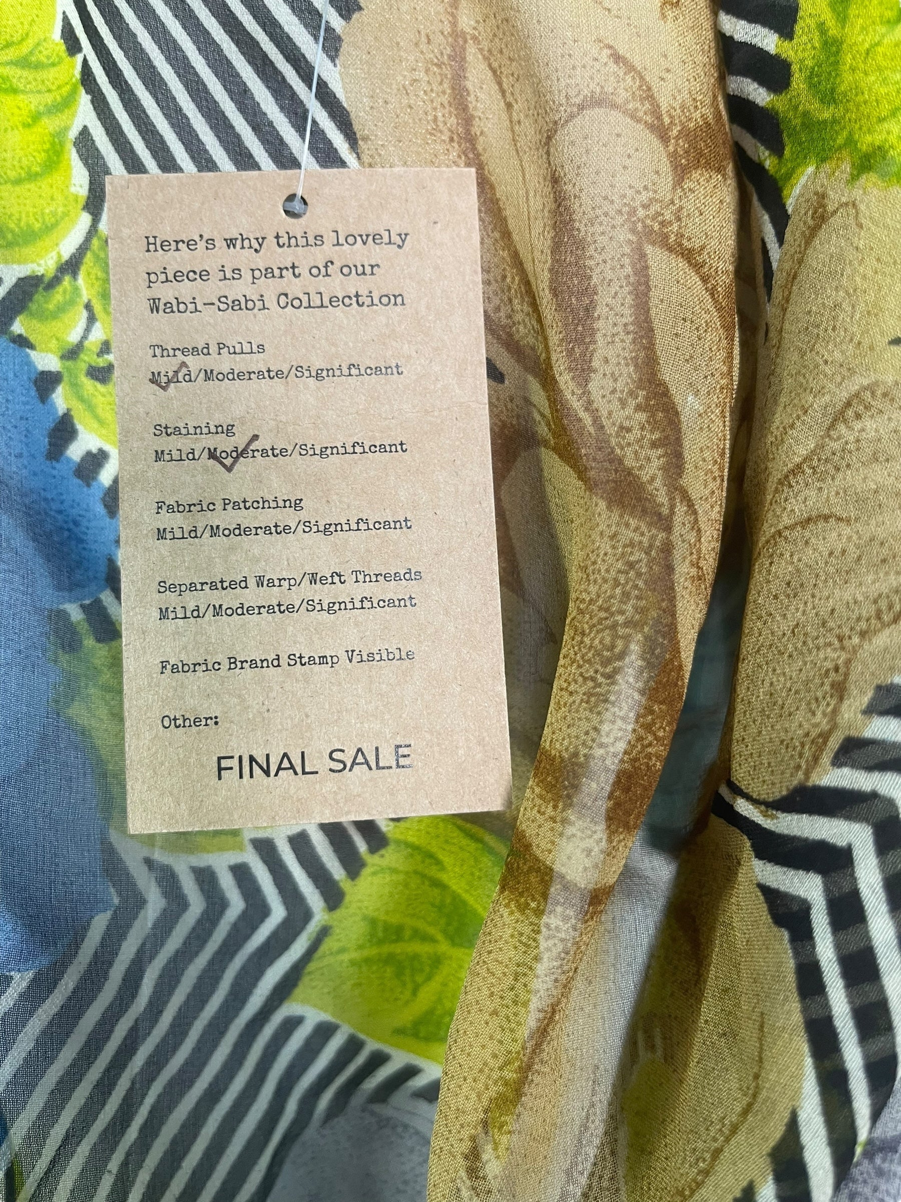 PRG8154 Sheer Wabi Sabi Pure Silk Cardigan