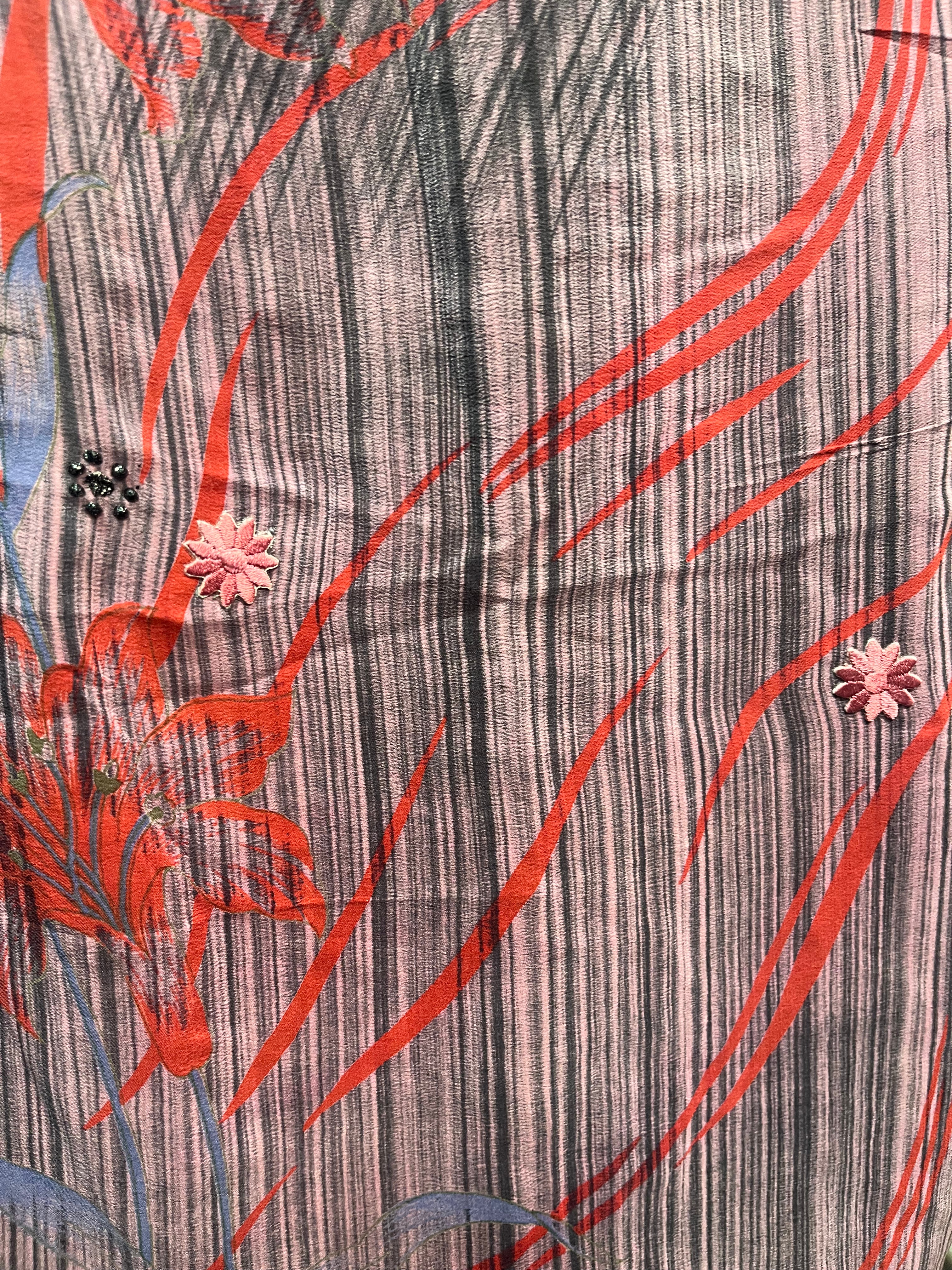 PRC7887 Wabi Sabi Pure Silk Bolero