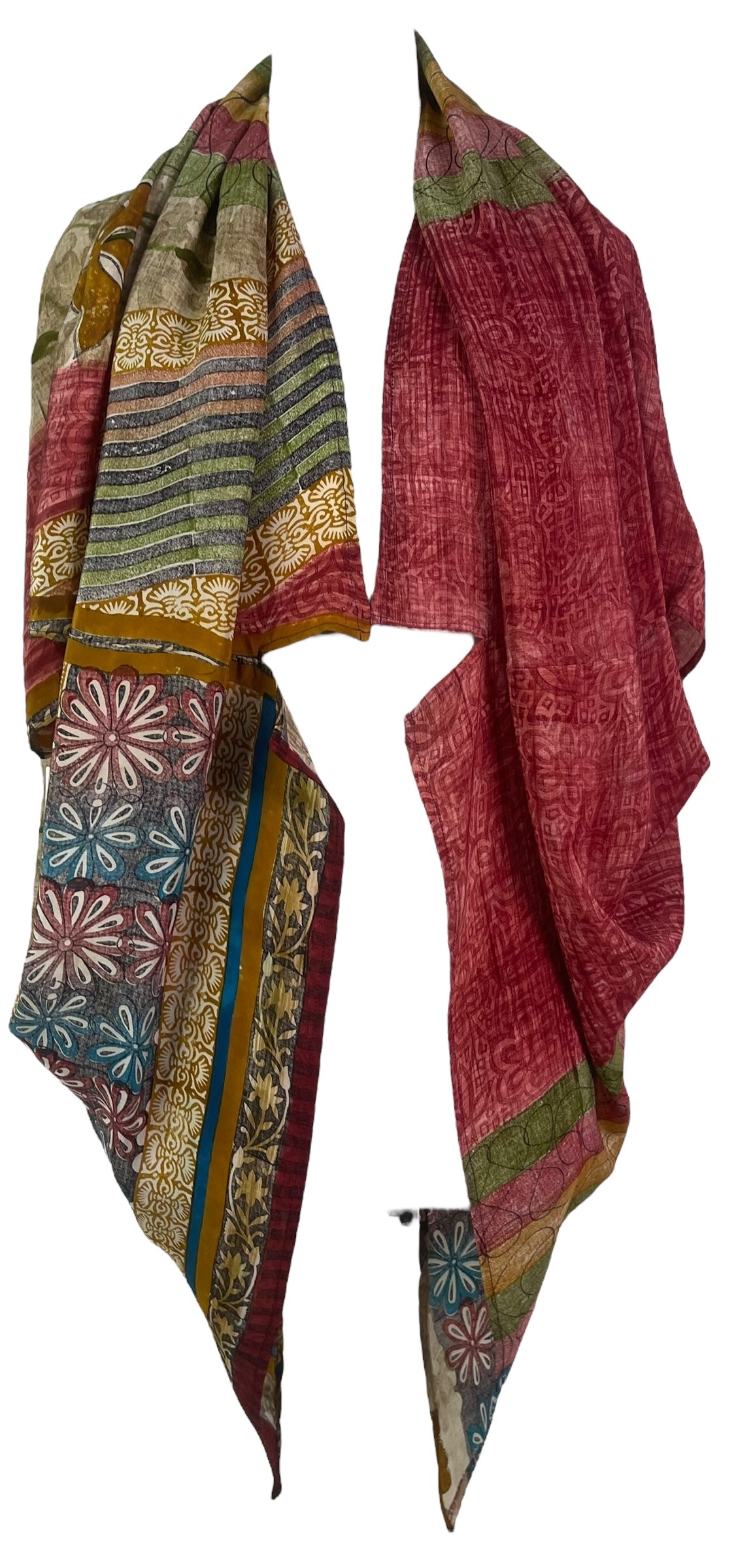 PRC8093 Wabi Sabi Pure Silk Cardigan