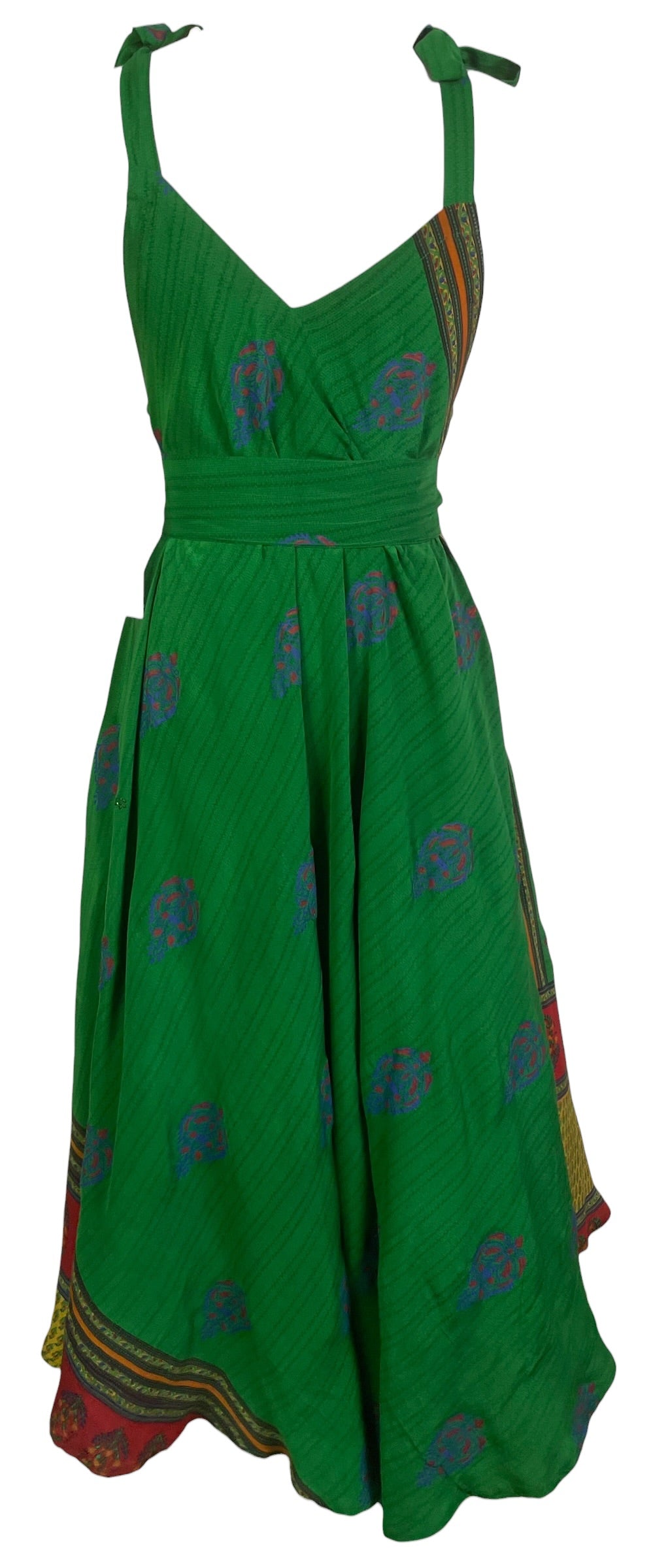 Releases Sunday at 8pm EST PRC8989 Avatar Pure Silk Maxi Dress with Belt