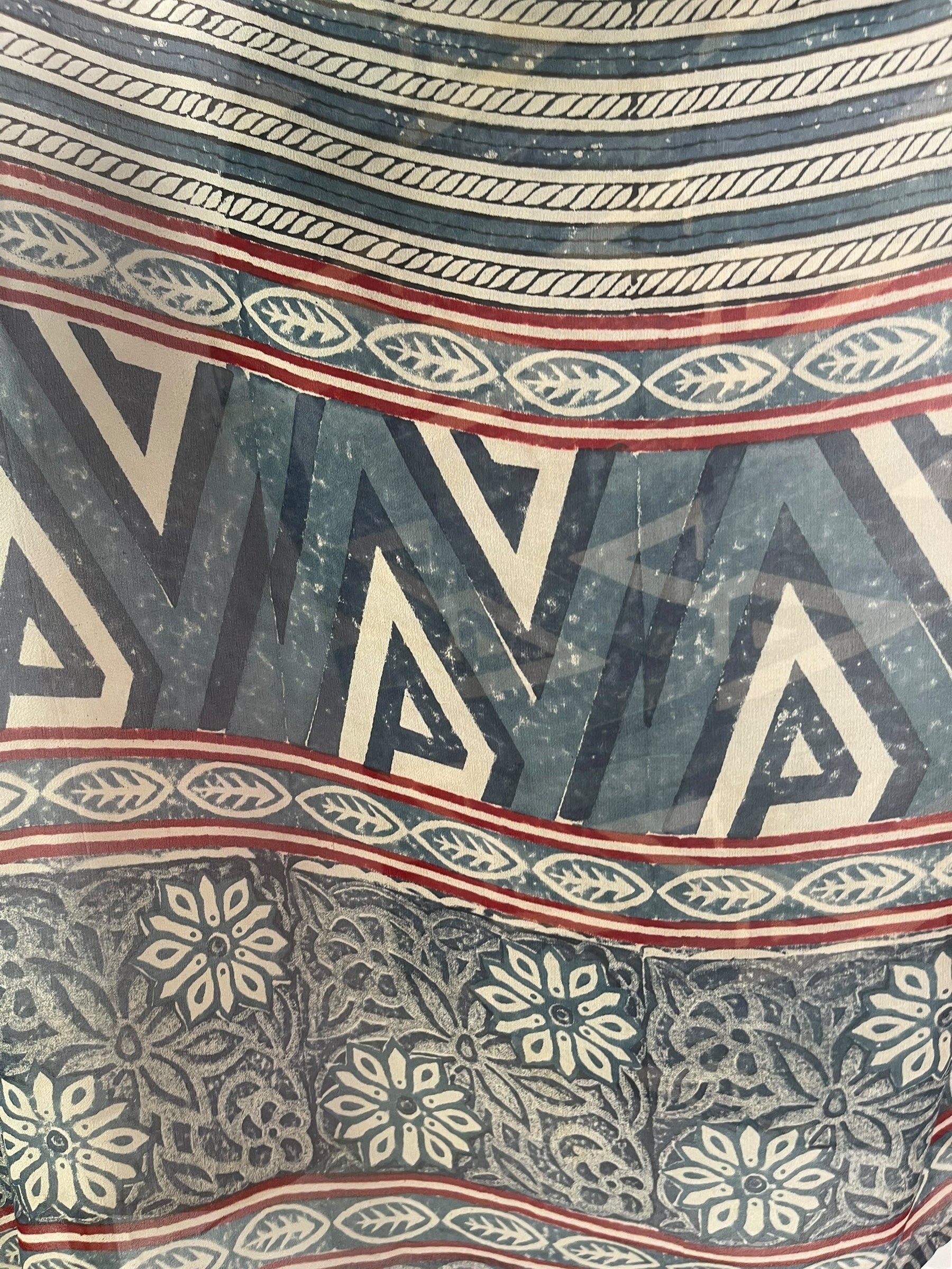 PRG8104 Sheer Wabi Sabi Pure Silk Cardigan