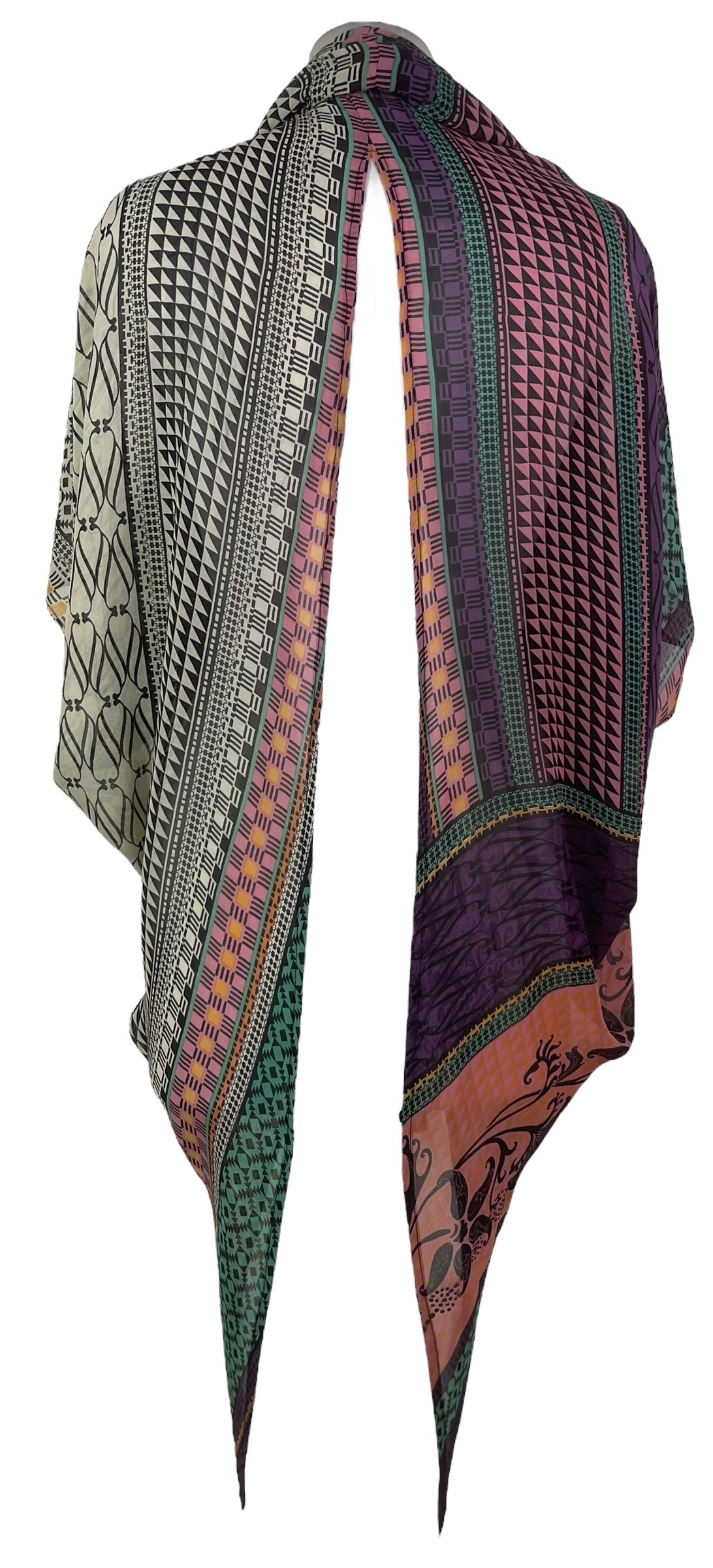 PREVIEW PRG8137 Sheer Wabi Sabi Pure Silk Cardigan