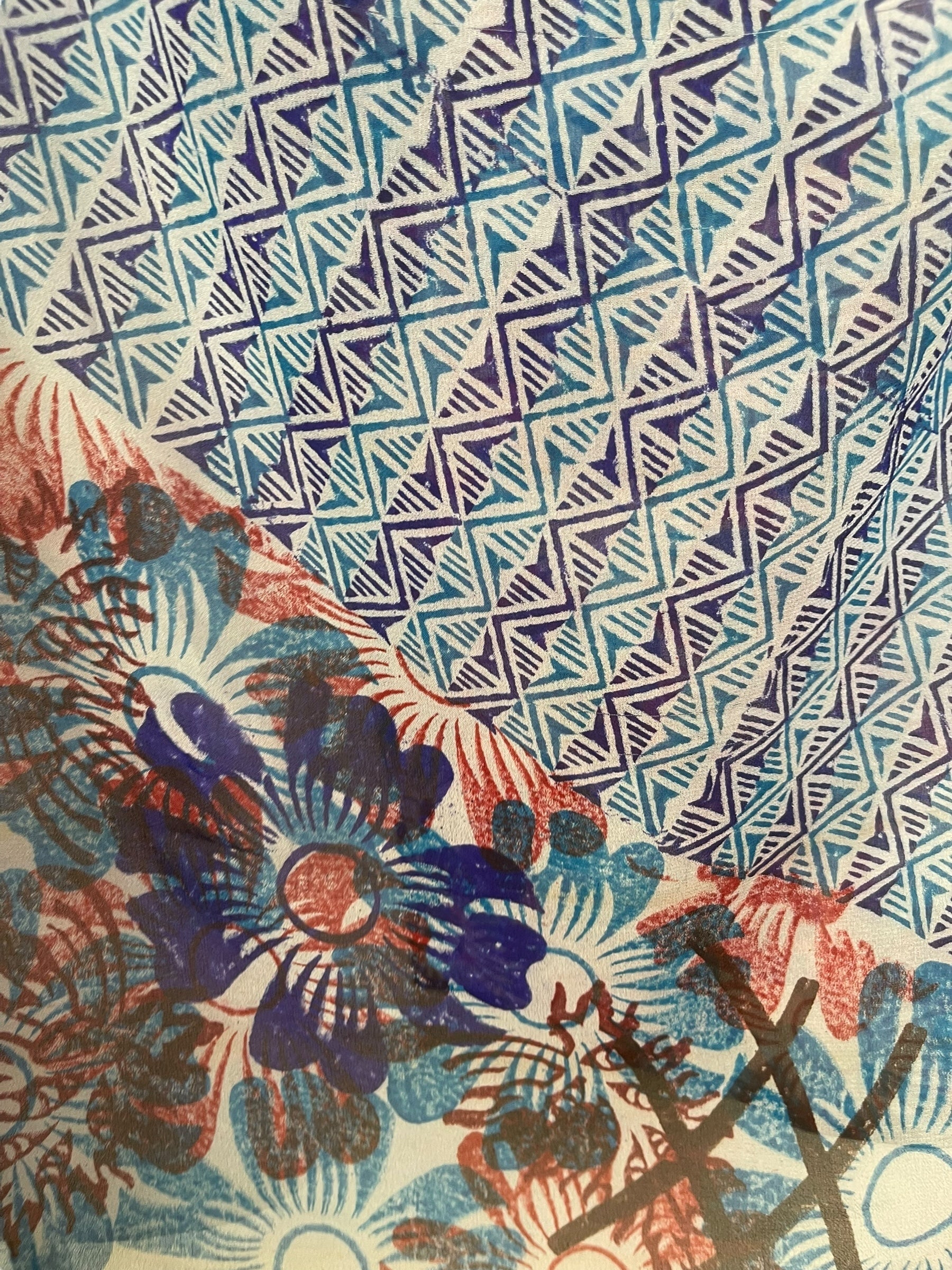 PRG8125 Sheer Wabi Sabi Pure Silk Cardigan